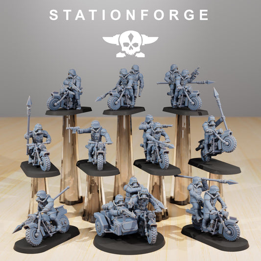 GrimGuard Death Bikers | Station Forge | Wargaming | Infantry | Soldiers