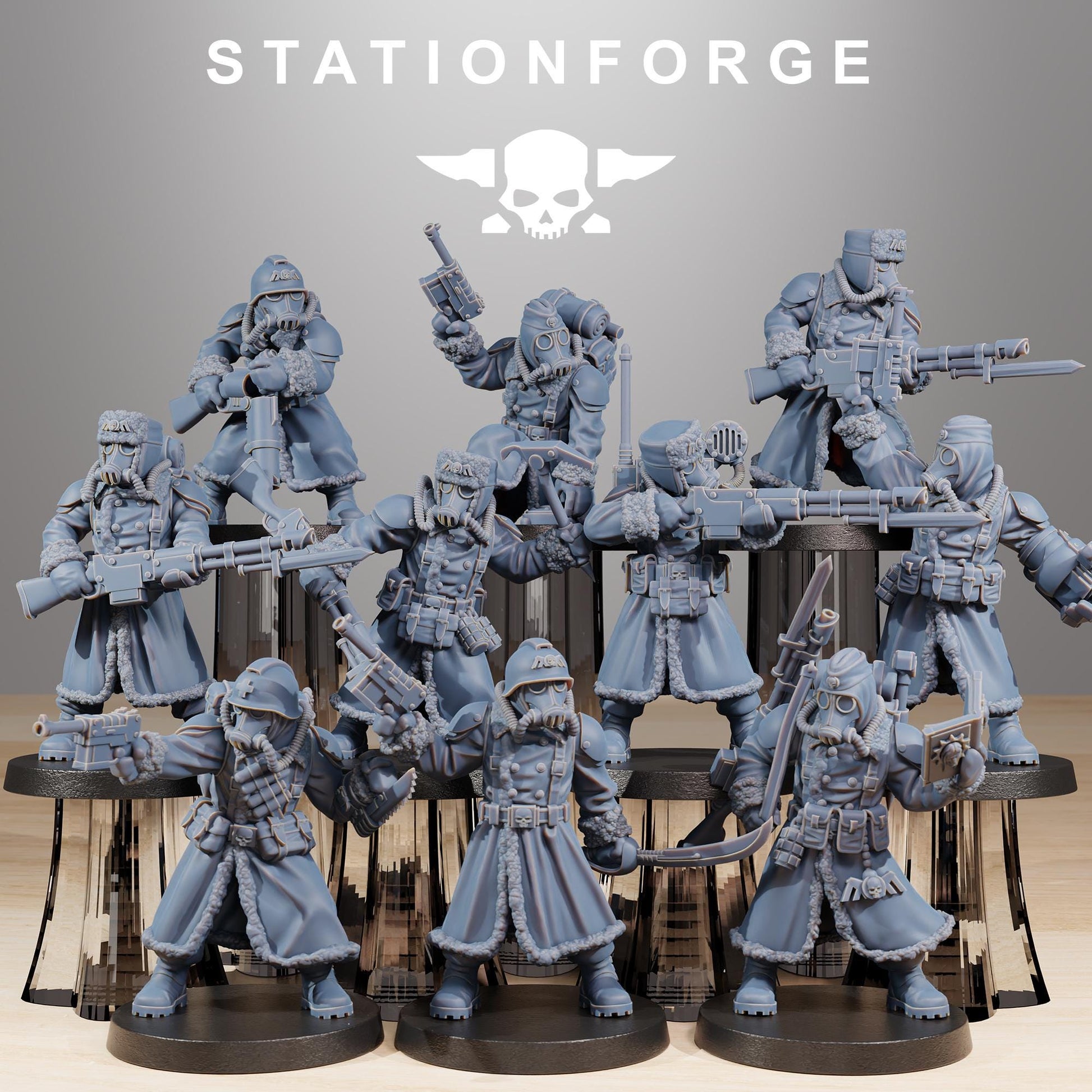 GrimGuard Frostwatch Infantry | Station Forge | Wargaming