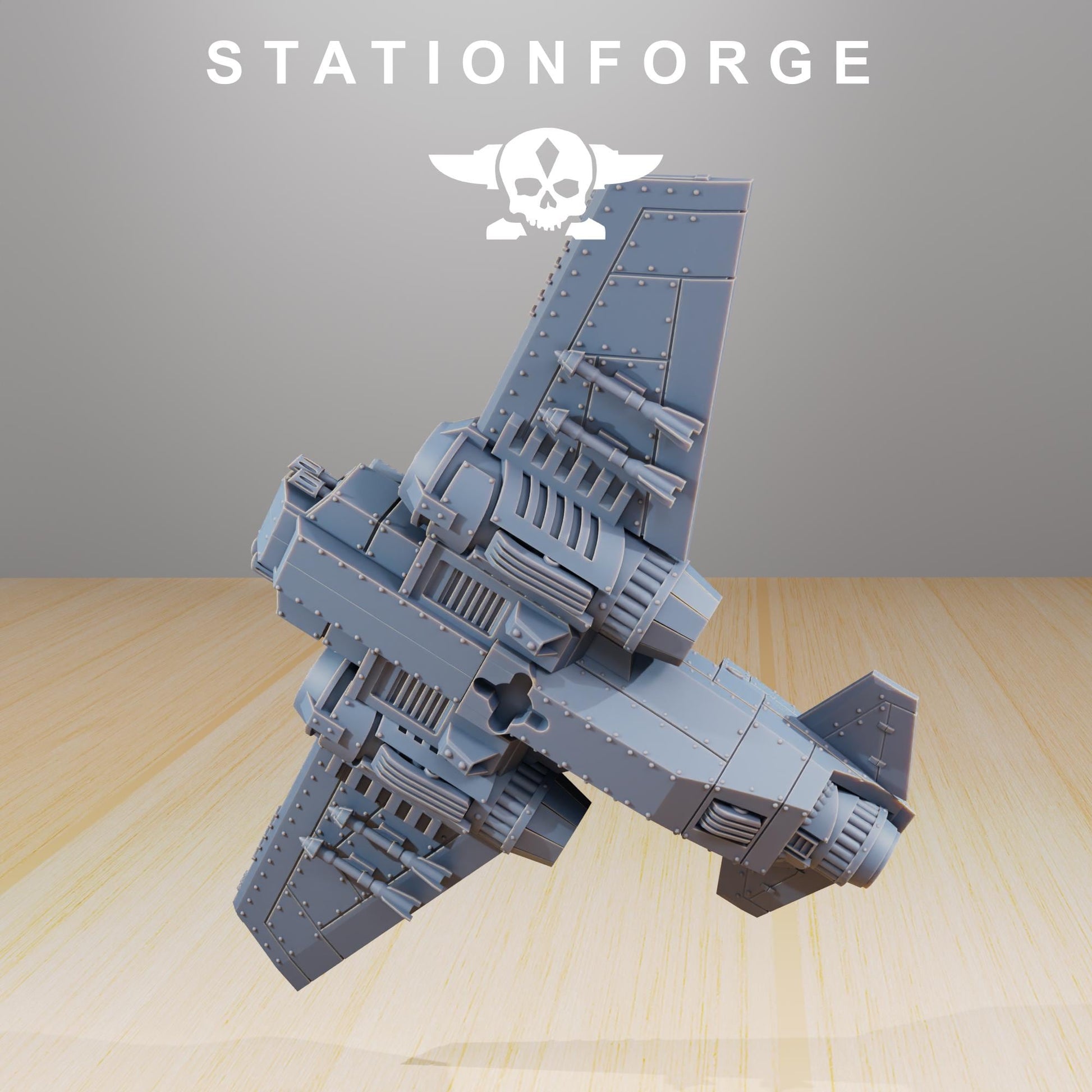 GrimGuard SF-19A Fighter Plane | Station Forge | Wargaming