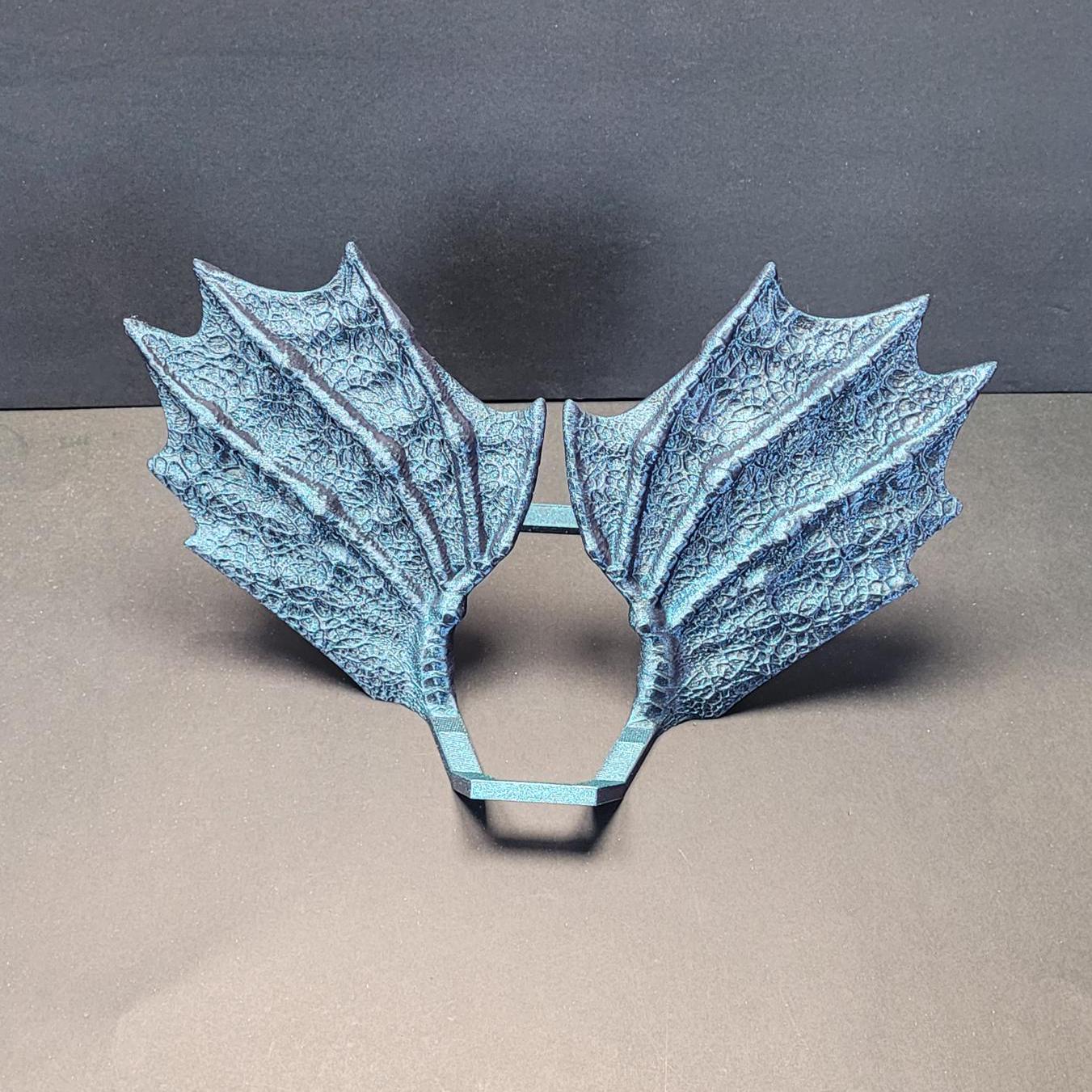 Dragon Wing Book Keeper – 3D Printed Fantasy Book or Tablet Stand | Fantasy Home Decor