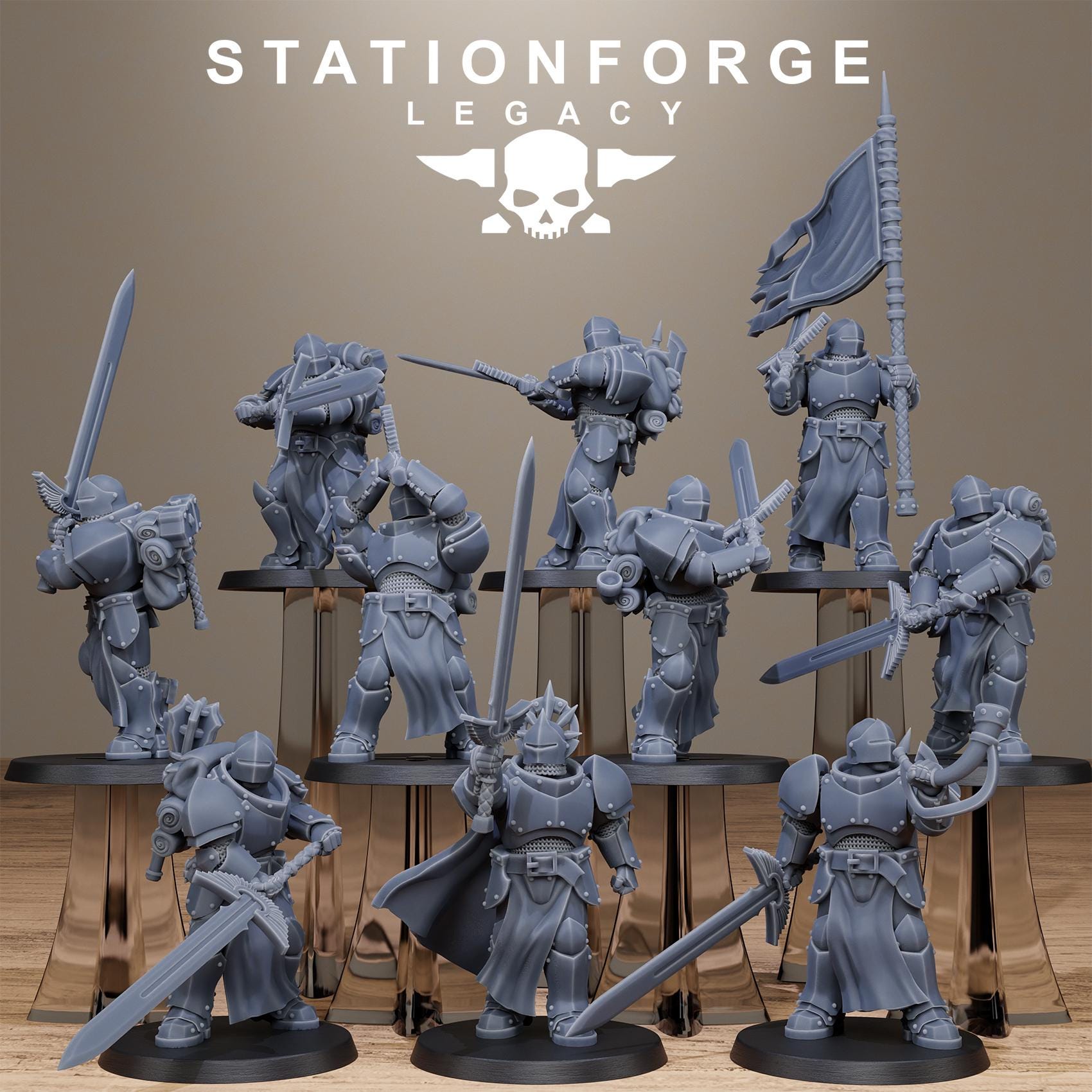 Solaris Greatswordsmen | Station Forge | Marines | Wargaming | Infantry | Soldiers