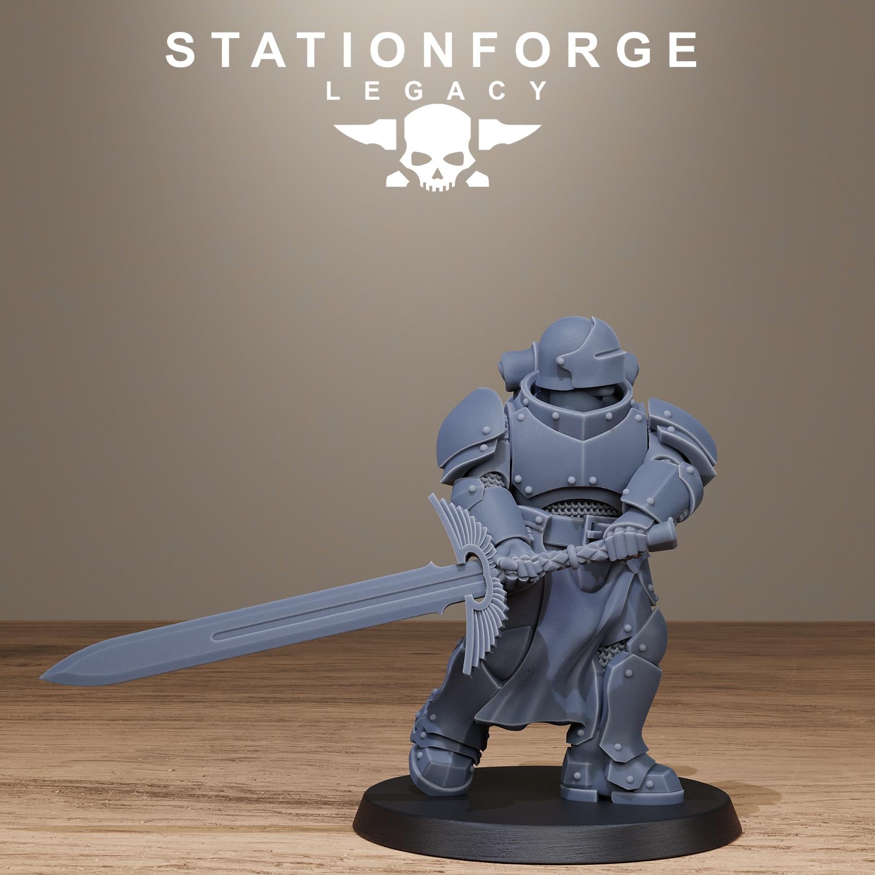 Solaris Greatswordsmen | Station Forge | Marines | Wargaming | Infantry | Soldiers
