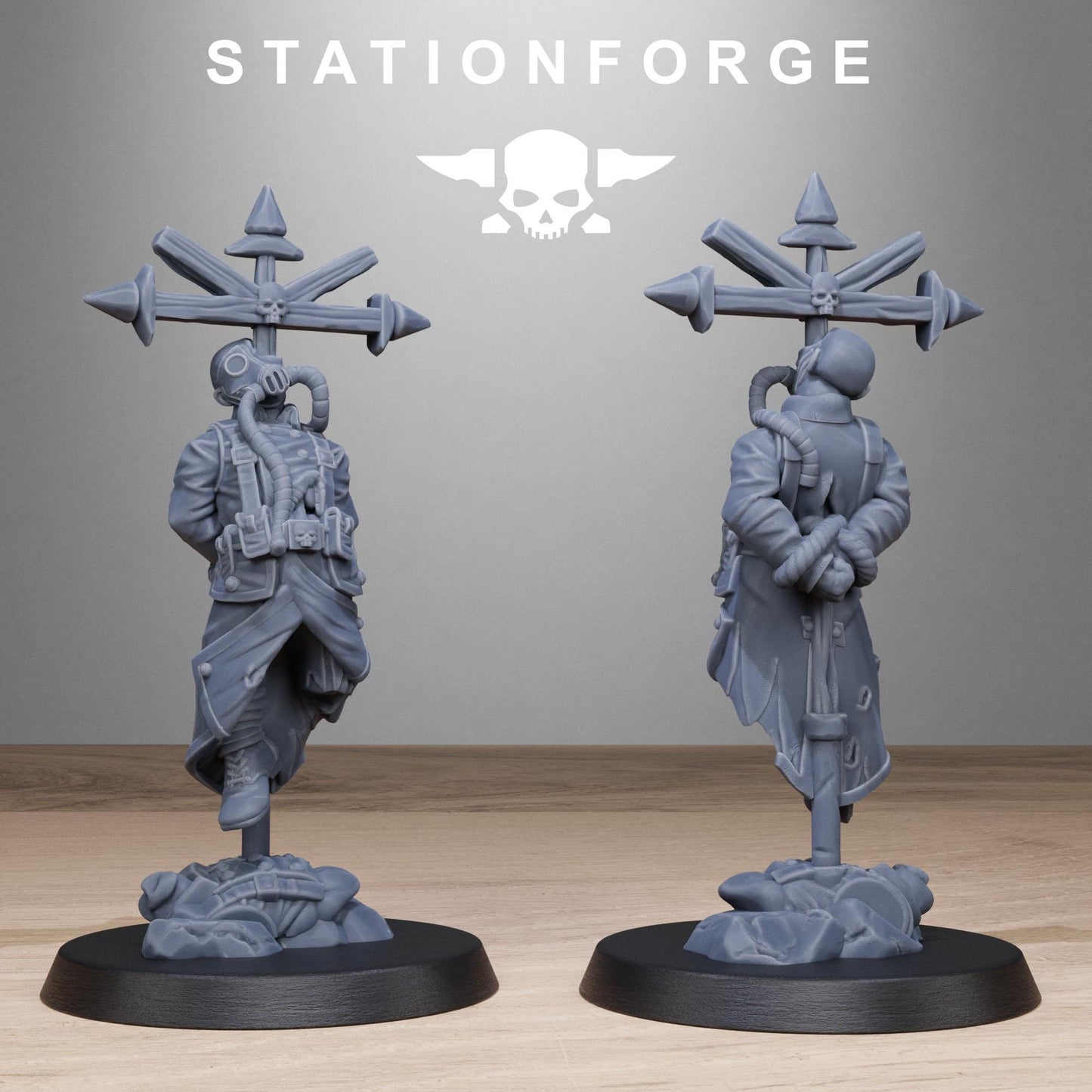 GrimGuard Objective Markers | Station Forge | Wargaming | Infantry | Soldiers