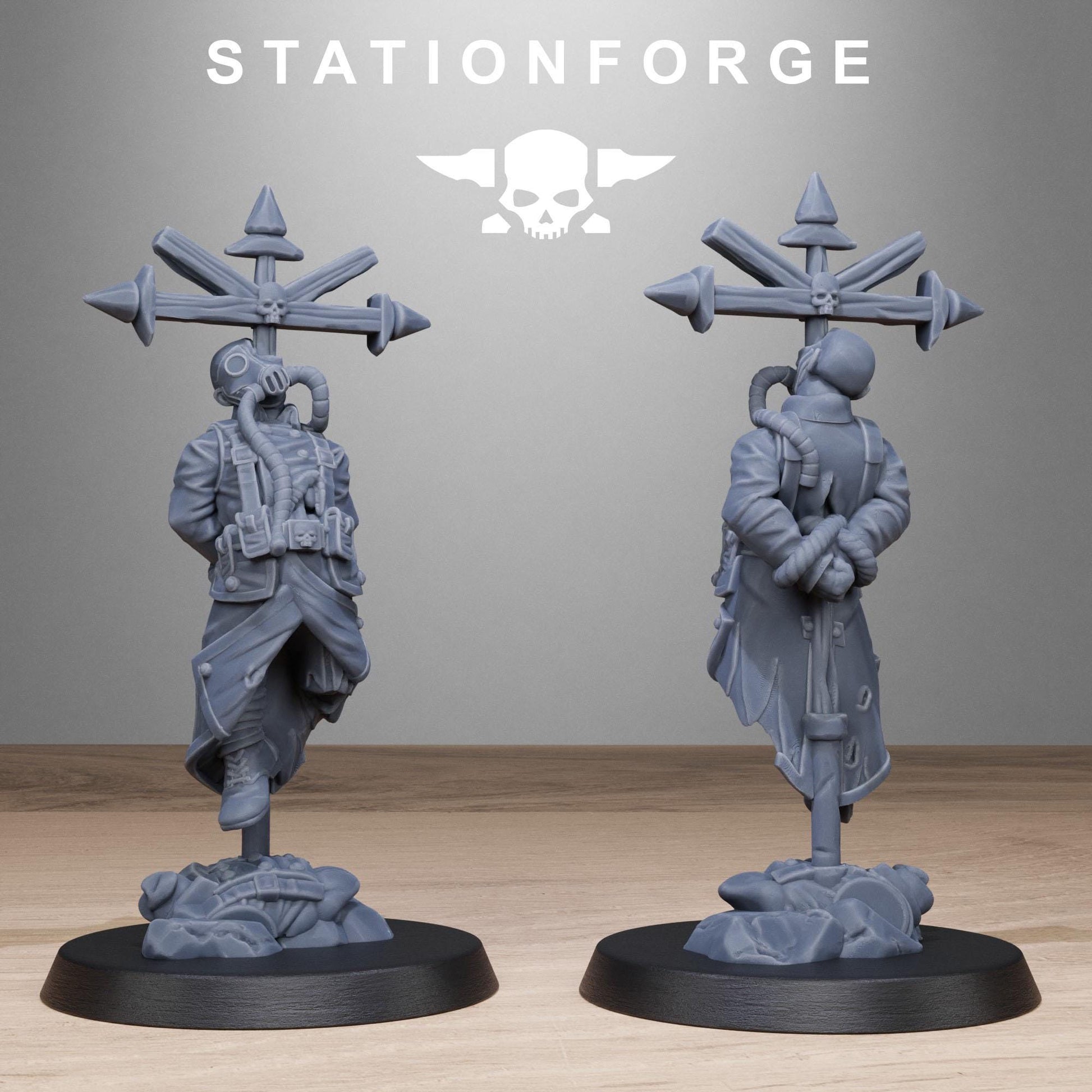 GrimGuard Objective Markers | Station Forge | Wargaming | Infantry | Soldiers