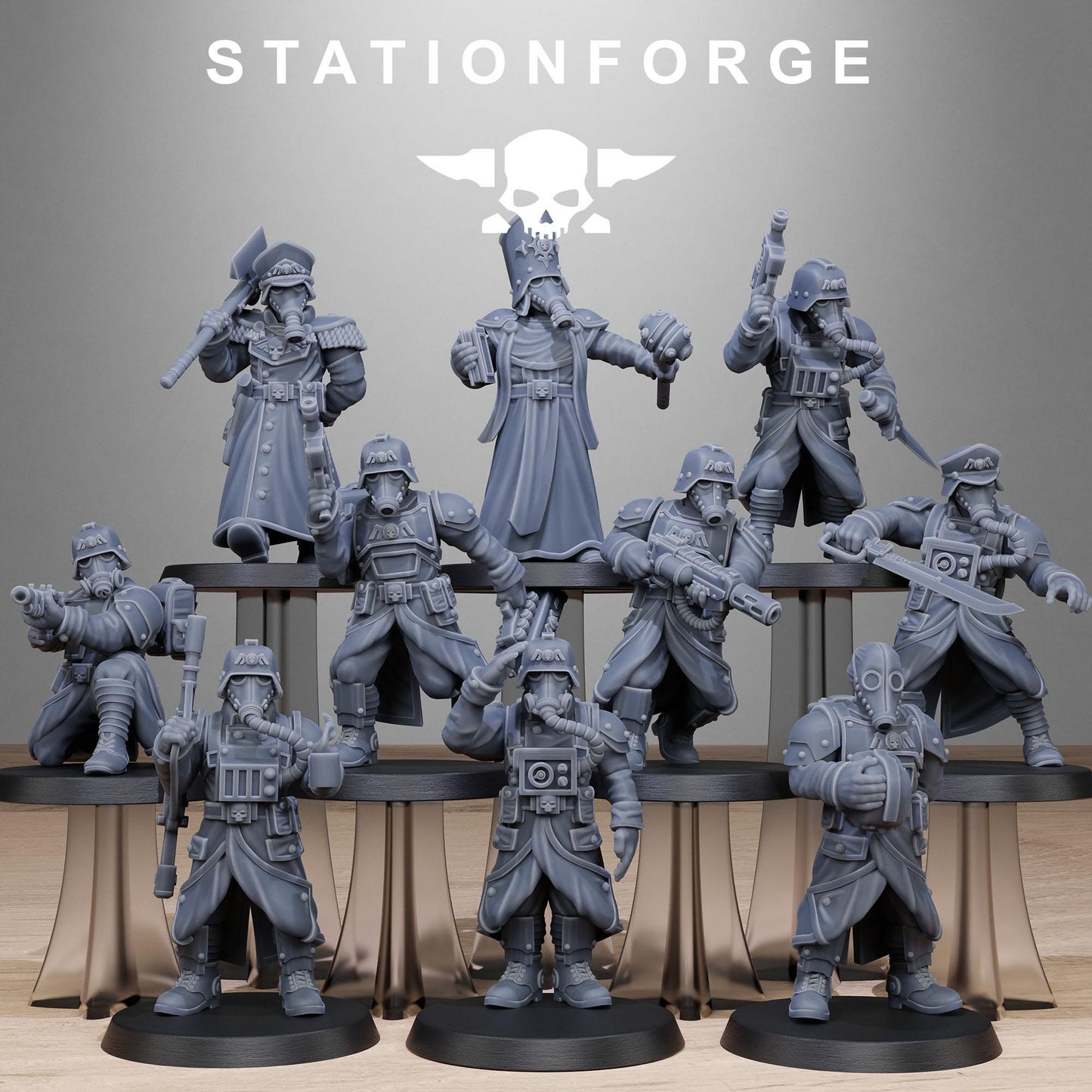 GrimGuard Vigils | Station Forge | Marines | Wargaming | Infantry | Soldiers