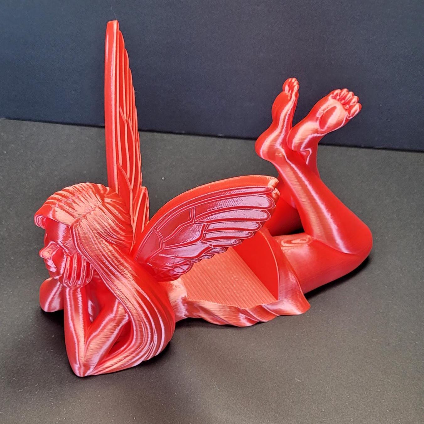 Fairy Tale Keeper – 3D Printed Fantasy Book or Tablet Stand | Custom Sizes for Wide, Medium Books, E-Readers, Grimoires | Fantasy Home Decor