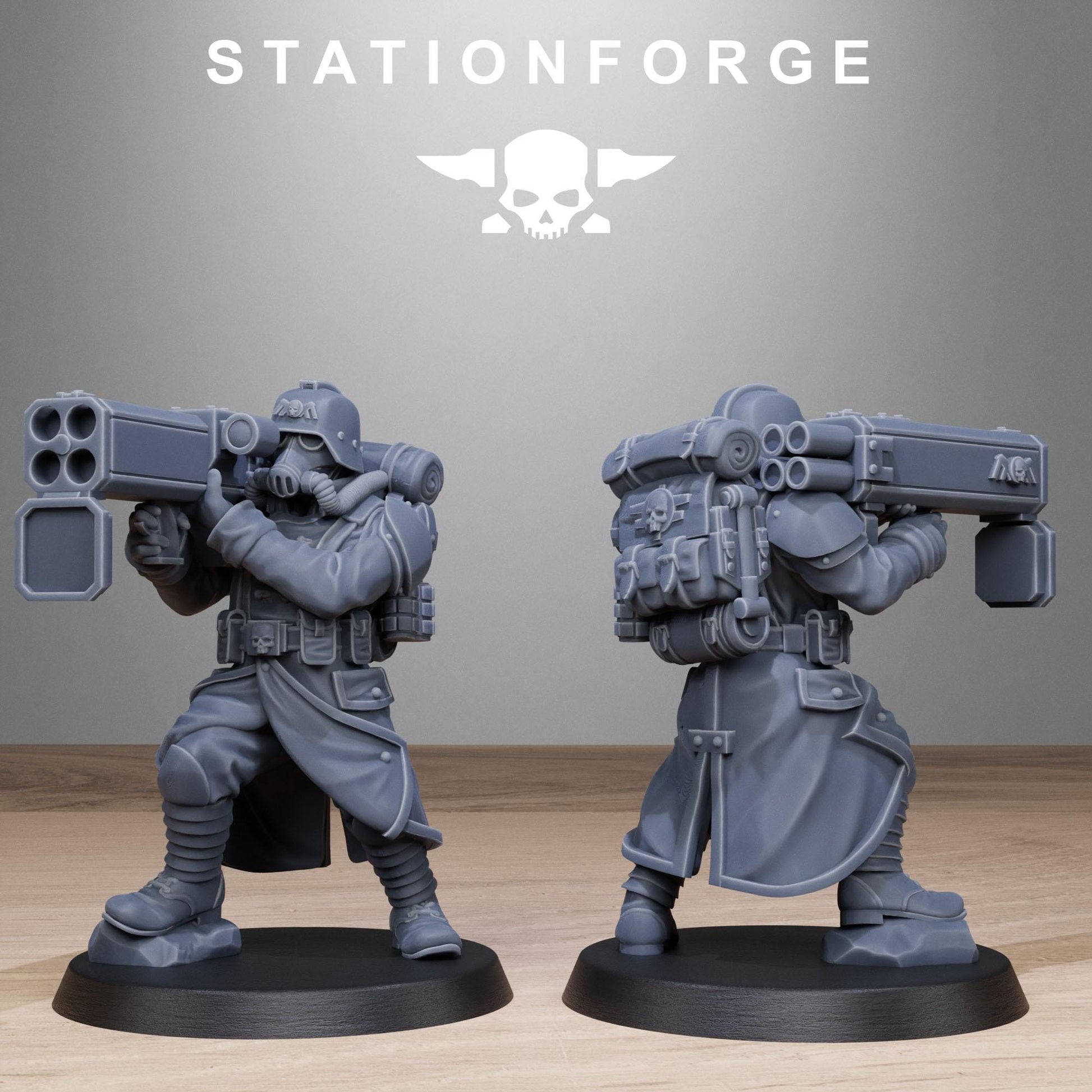 GrimGuard Rocketeers | Station Forge | Wargaming | Infantry | Soldiers