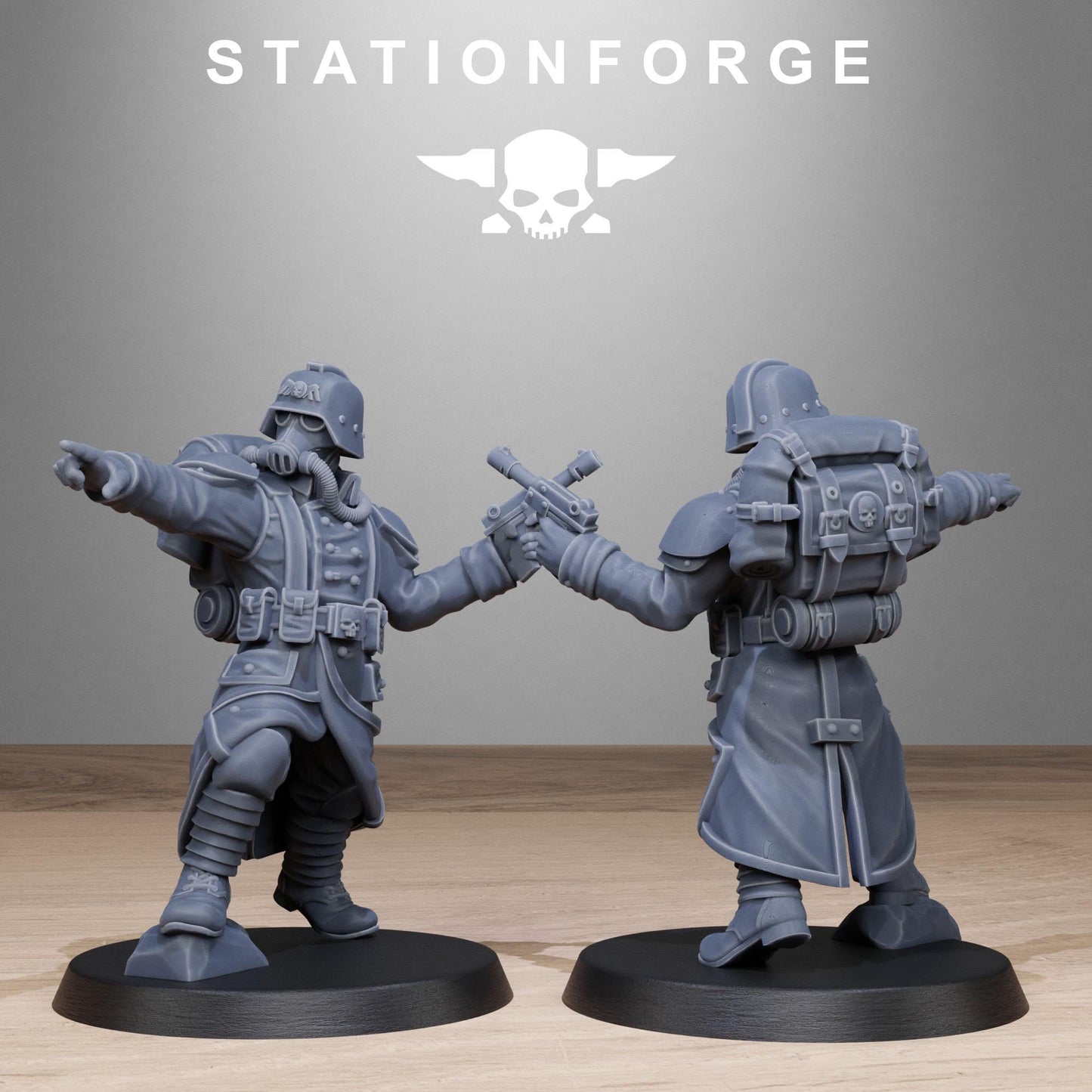 GrimGuard Rocketeers | Station Forge | Wargaming | Infantry | Soldiers