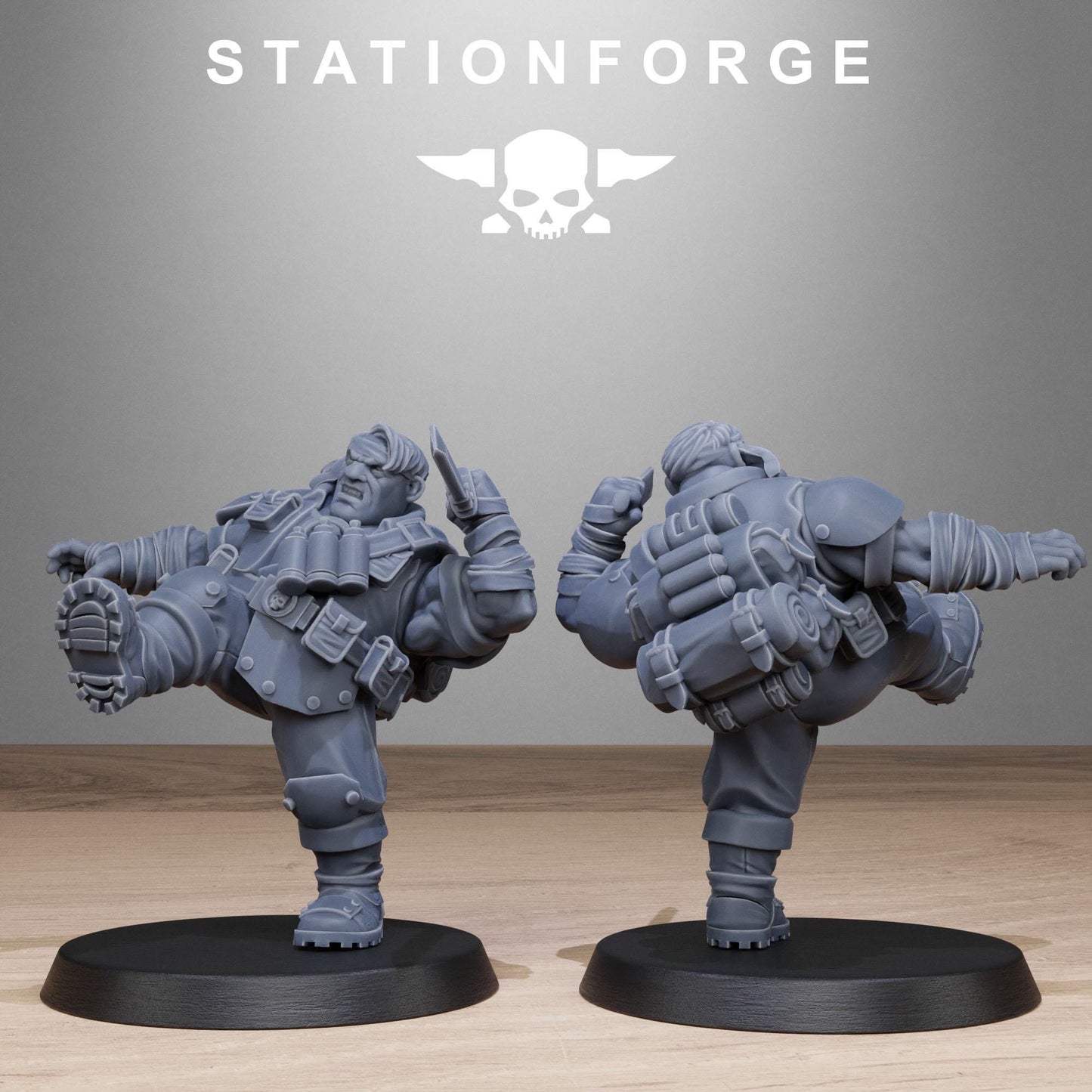 GrimGuard Jungle Fighter Mutants | Station Forge | Marines | Wargaming | Infantry | Soldiers
