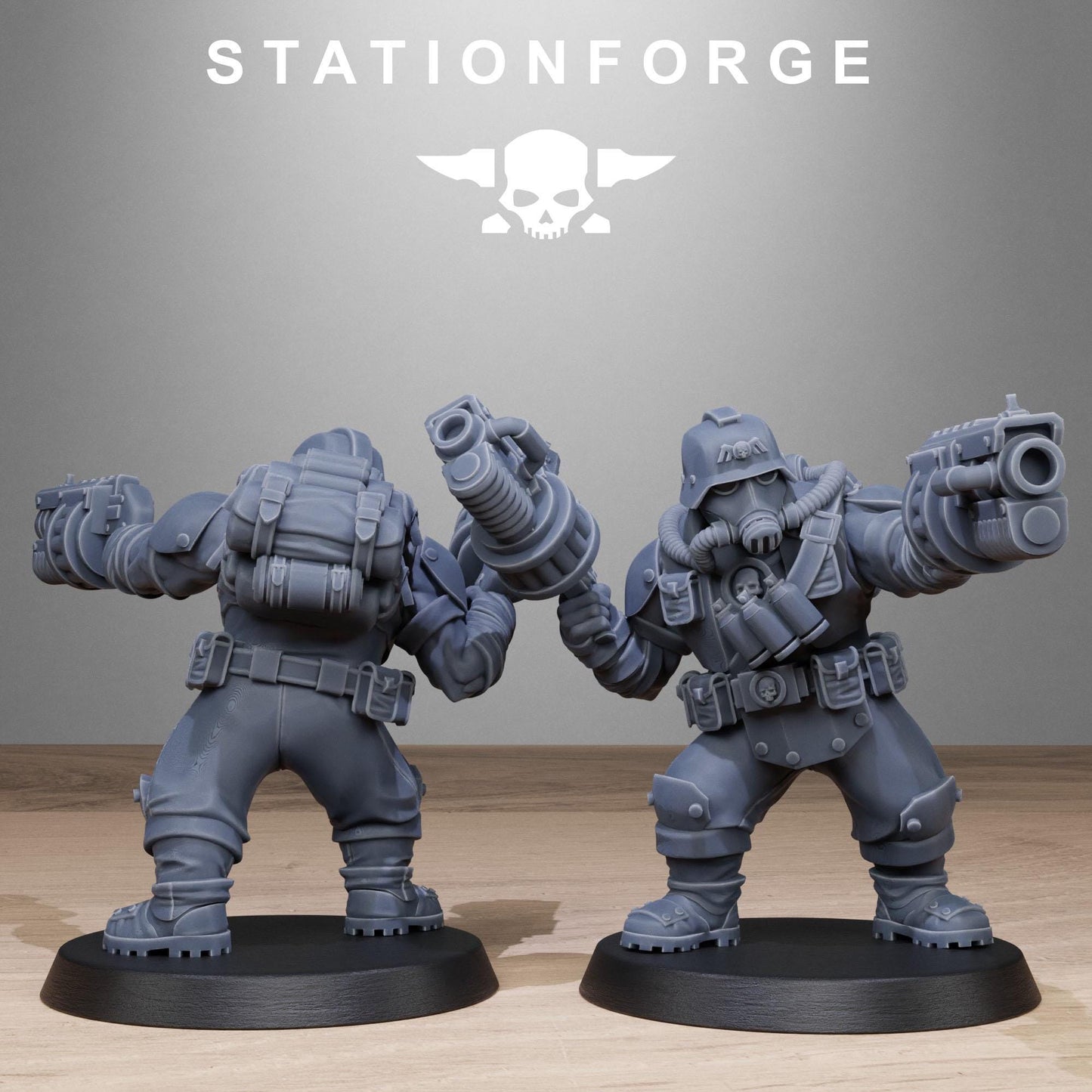 GrimGuard Jungle Fighter Mutants | Station Forge | Marines | Wargaming | Infantry | Soldiers