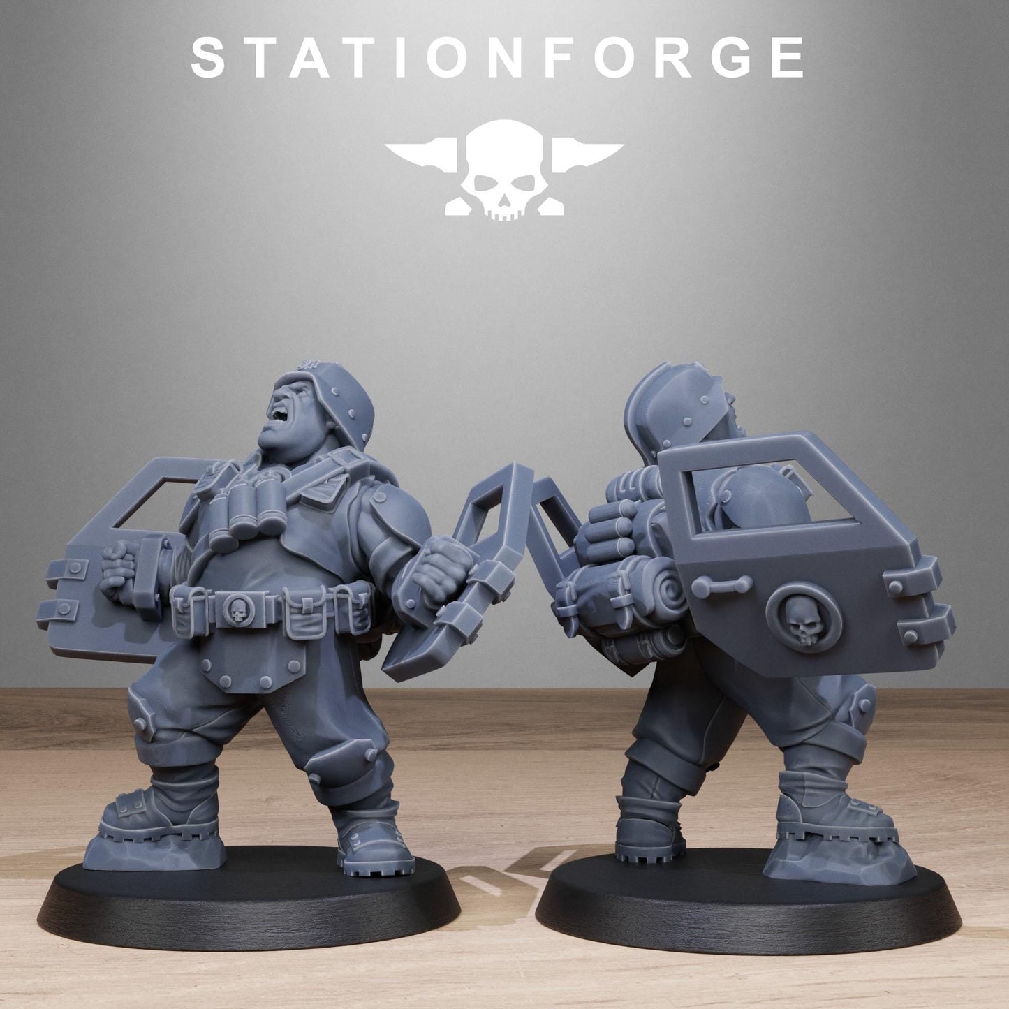GrimGuard Jungle Fighter Mutants | Station Forge | Marines | Wargaming | Infantry | Soldiers