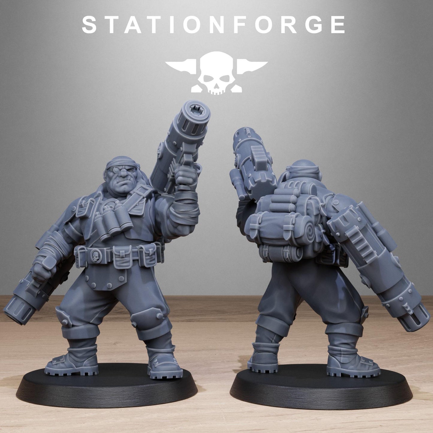 GrimGuard Jungle Fighter Mutants | Station Forge | Marines | Wargaming | Infantry | Soldiers