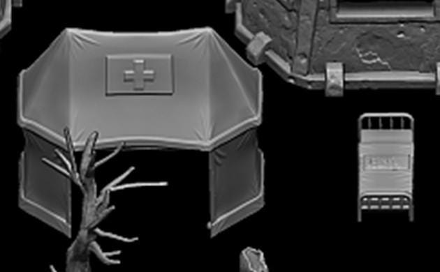 GrimGuard Trench Terrain | Station Forge | Wargaming Terrain | Scatter Terrain