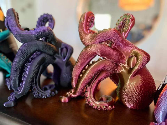 Octopus Wine Holder: Unique Kitchen Decor for Wine Bottles - Stylish Sea Décor, Perfect Wine Lover Gift - Home Bar Accessory, Coastal Charm