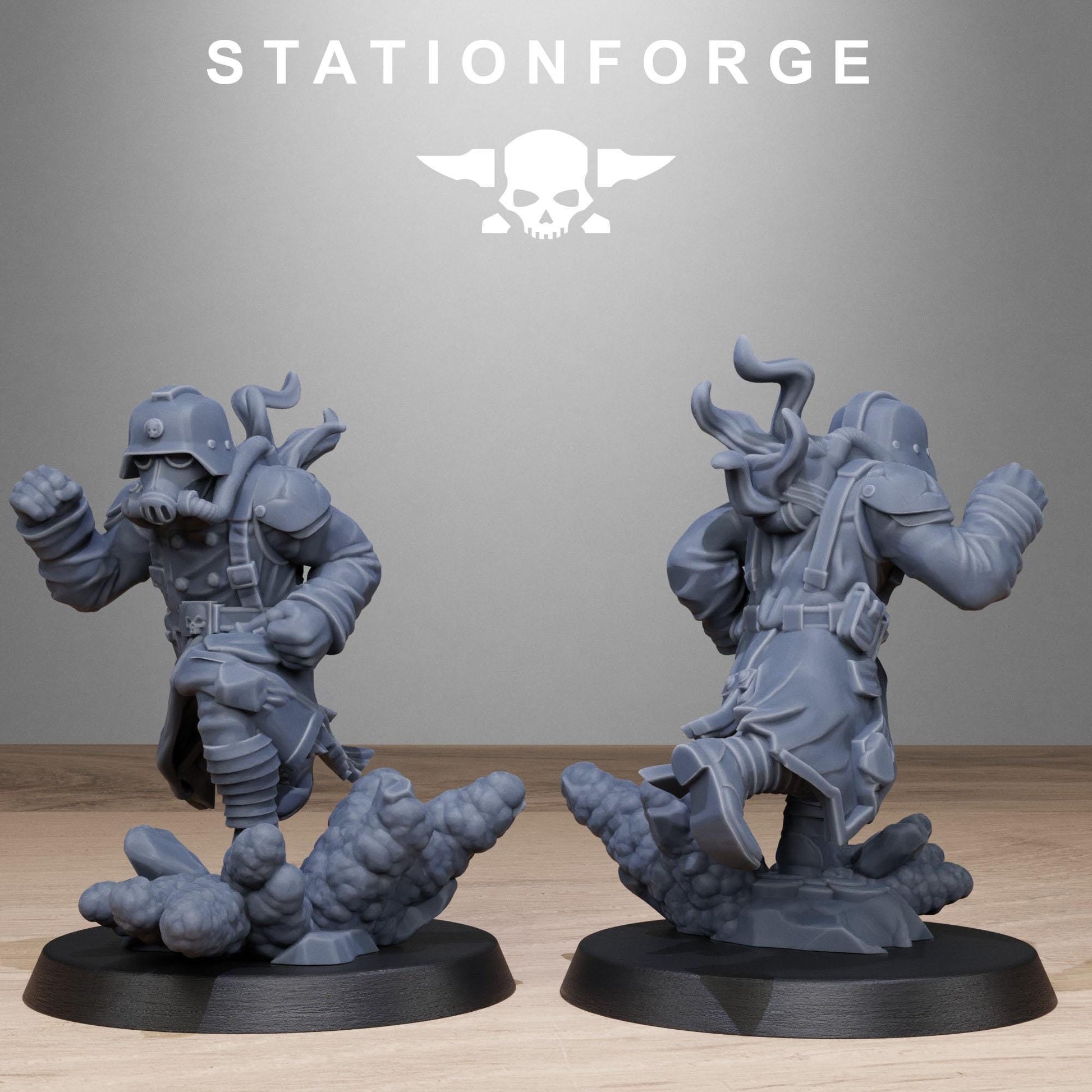 GrimGuard Objective Markers | Station Forge | Wargaming | Infantry | Soldiers