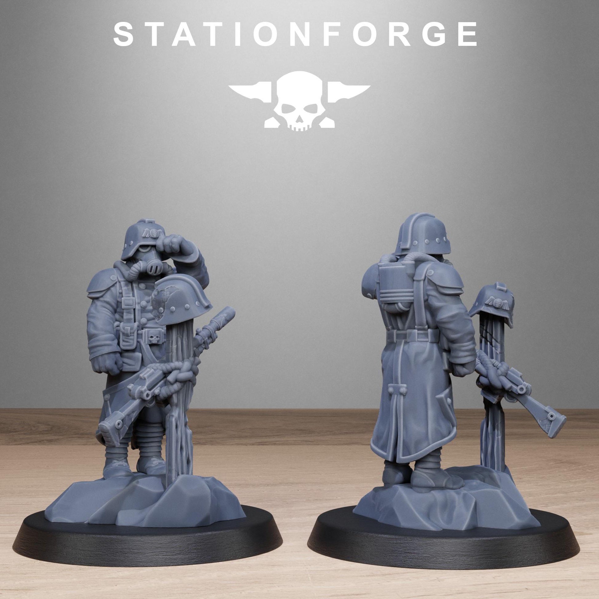 GrimGuard Objective Markers | Station Forge | Wargaming | Infantry | Soldiers