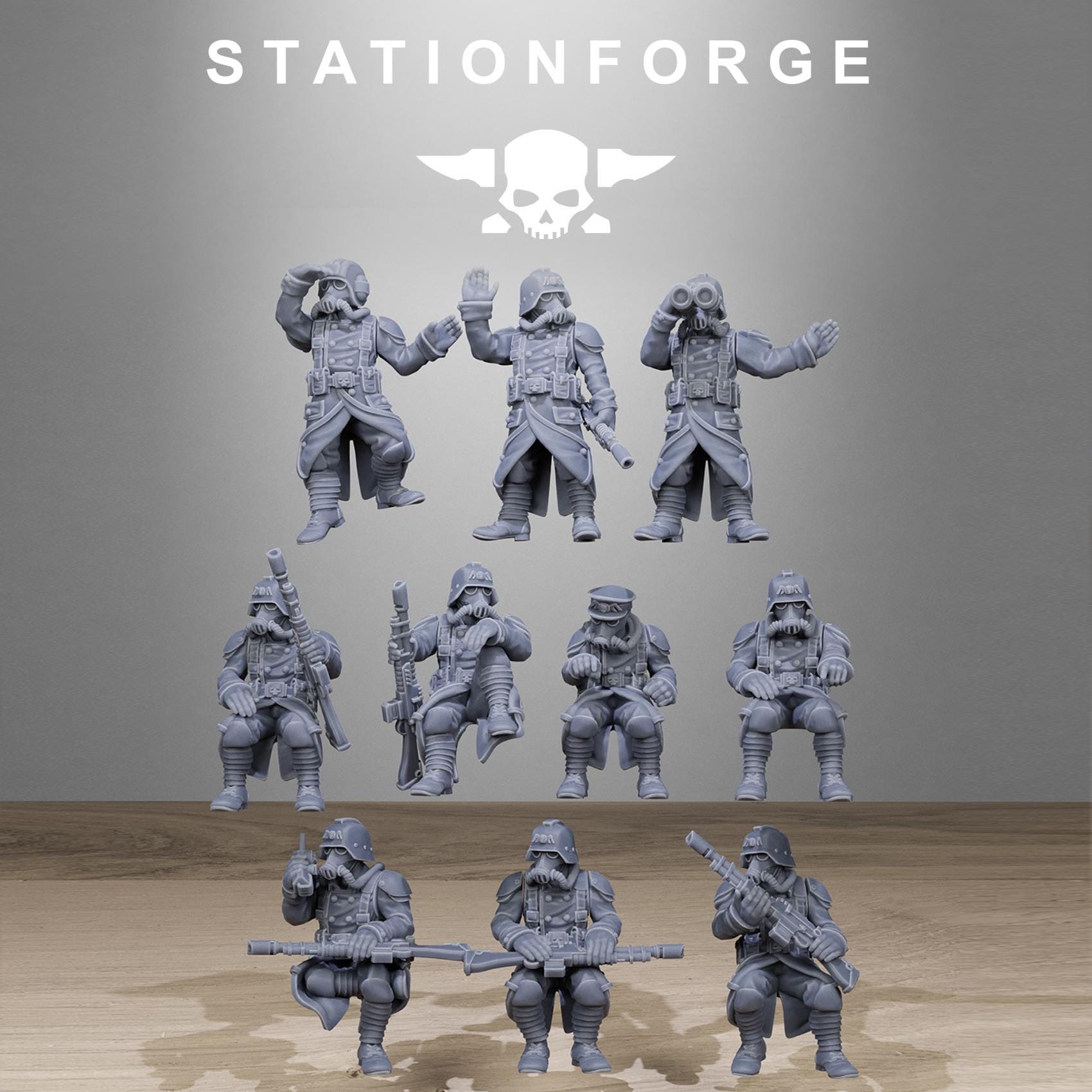 GrimGuard Vulture Plane | Station Forge | Wargaming