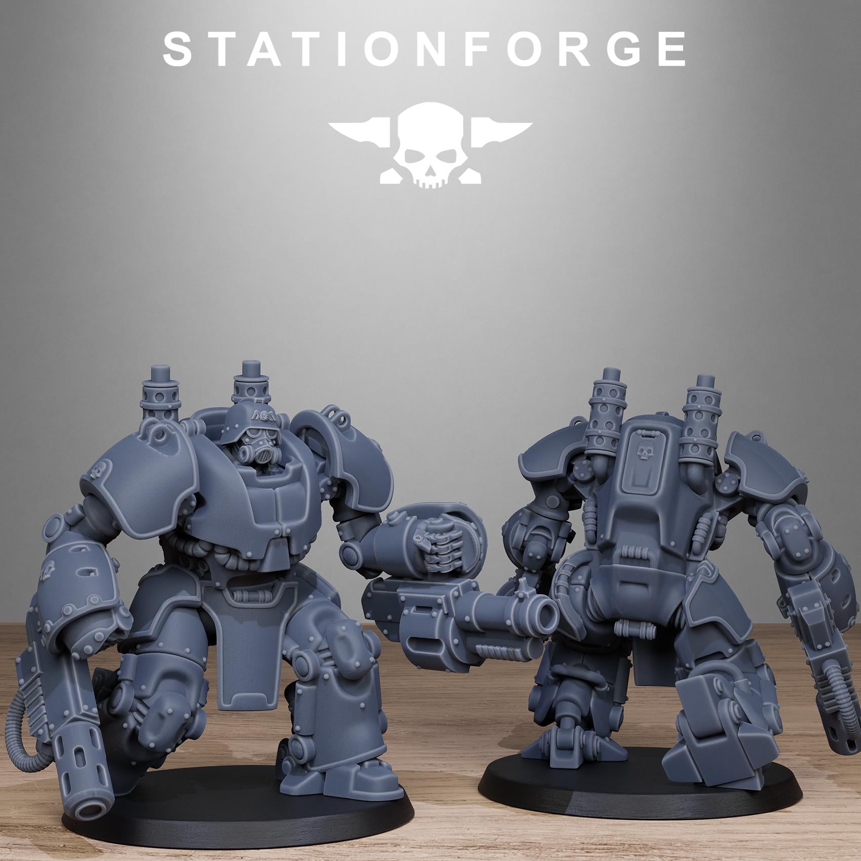 GrimGuard Power Armor | Station Forge | Marines | Wargaming | Infantry | Soldiers