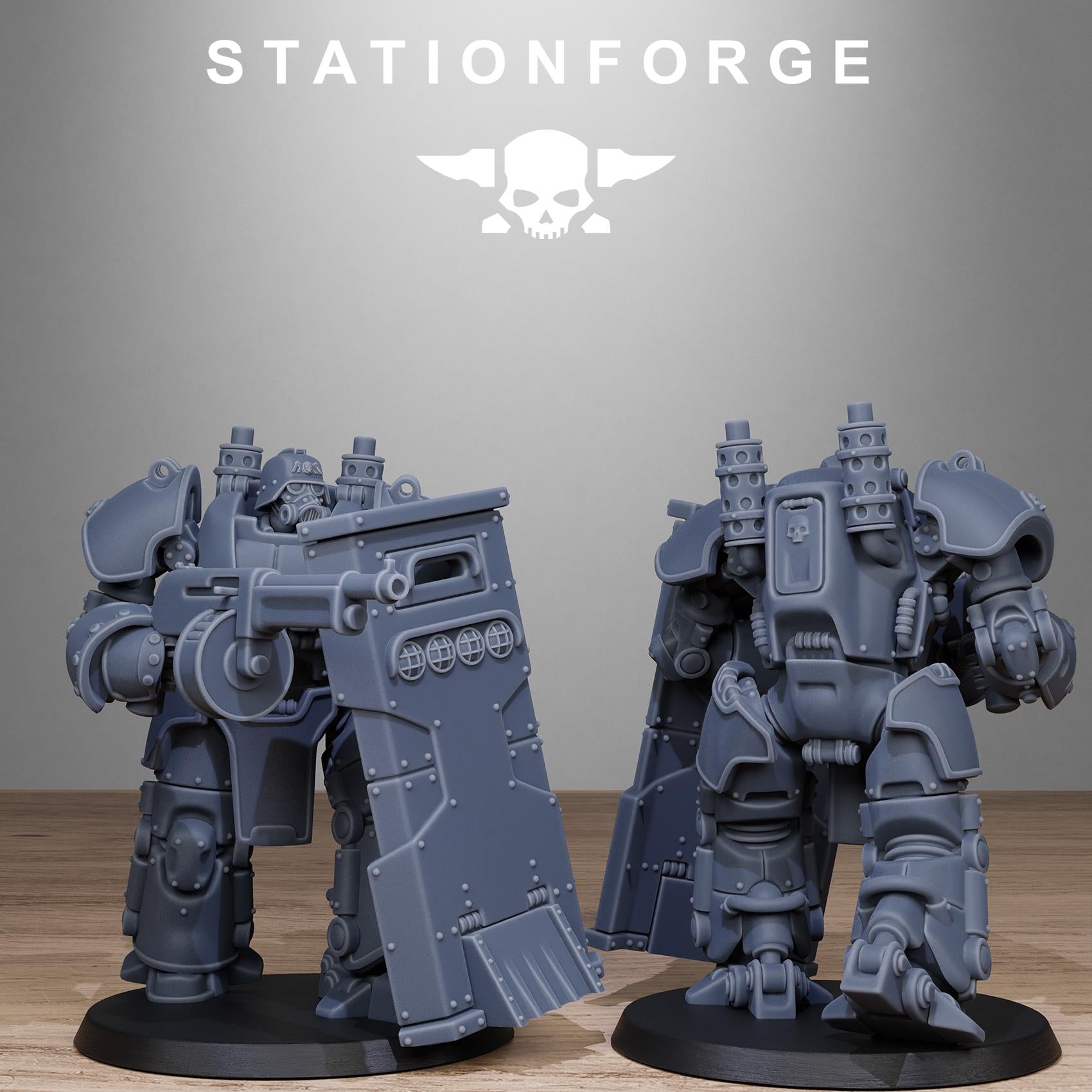 GrimGuard Power Armor | Station Forge | Marines | Wargaming | Infantry | Soldiers