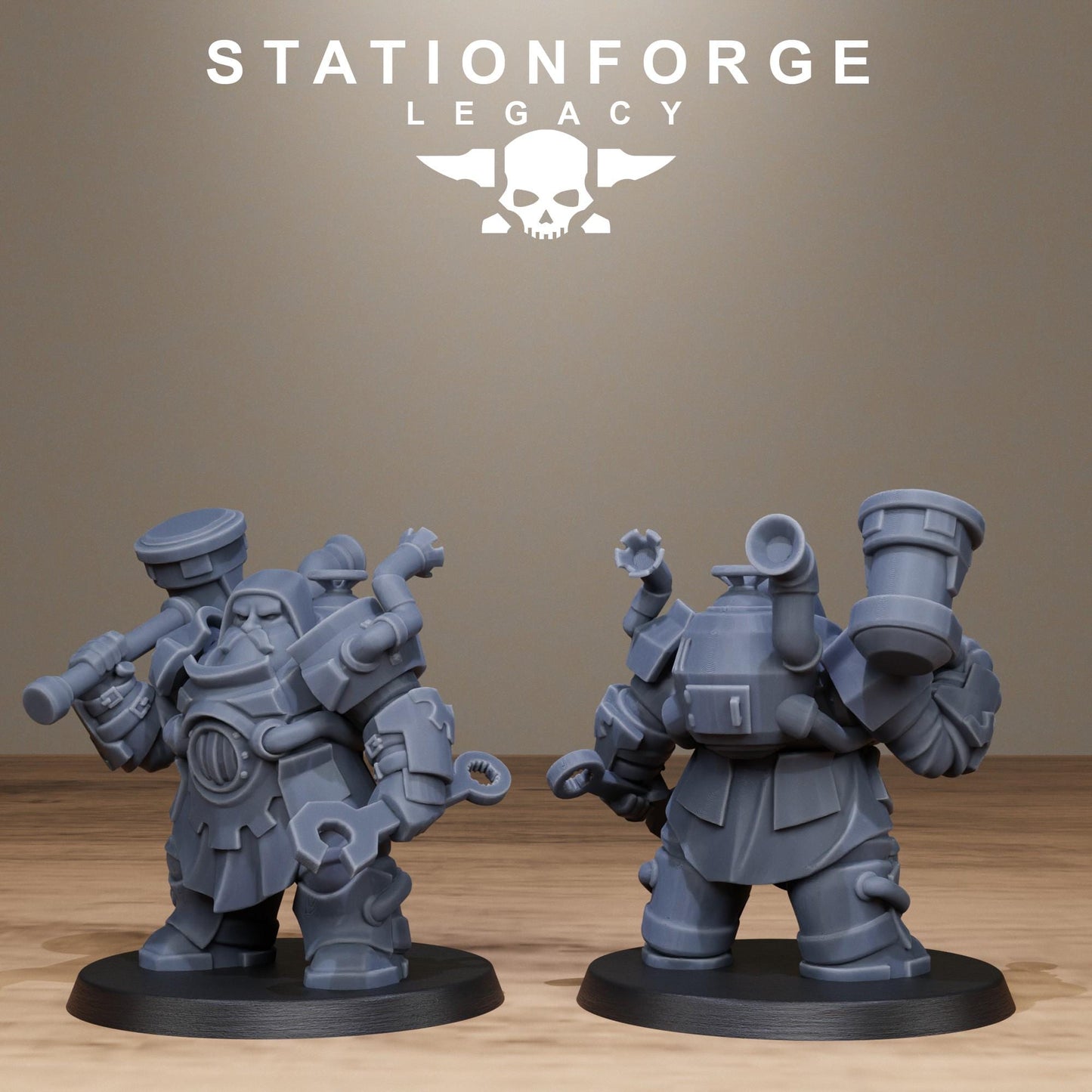 Ironvale Leader | Station Forge Legacy | Wargaming | Infantry