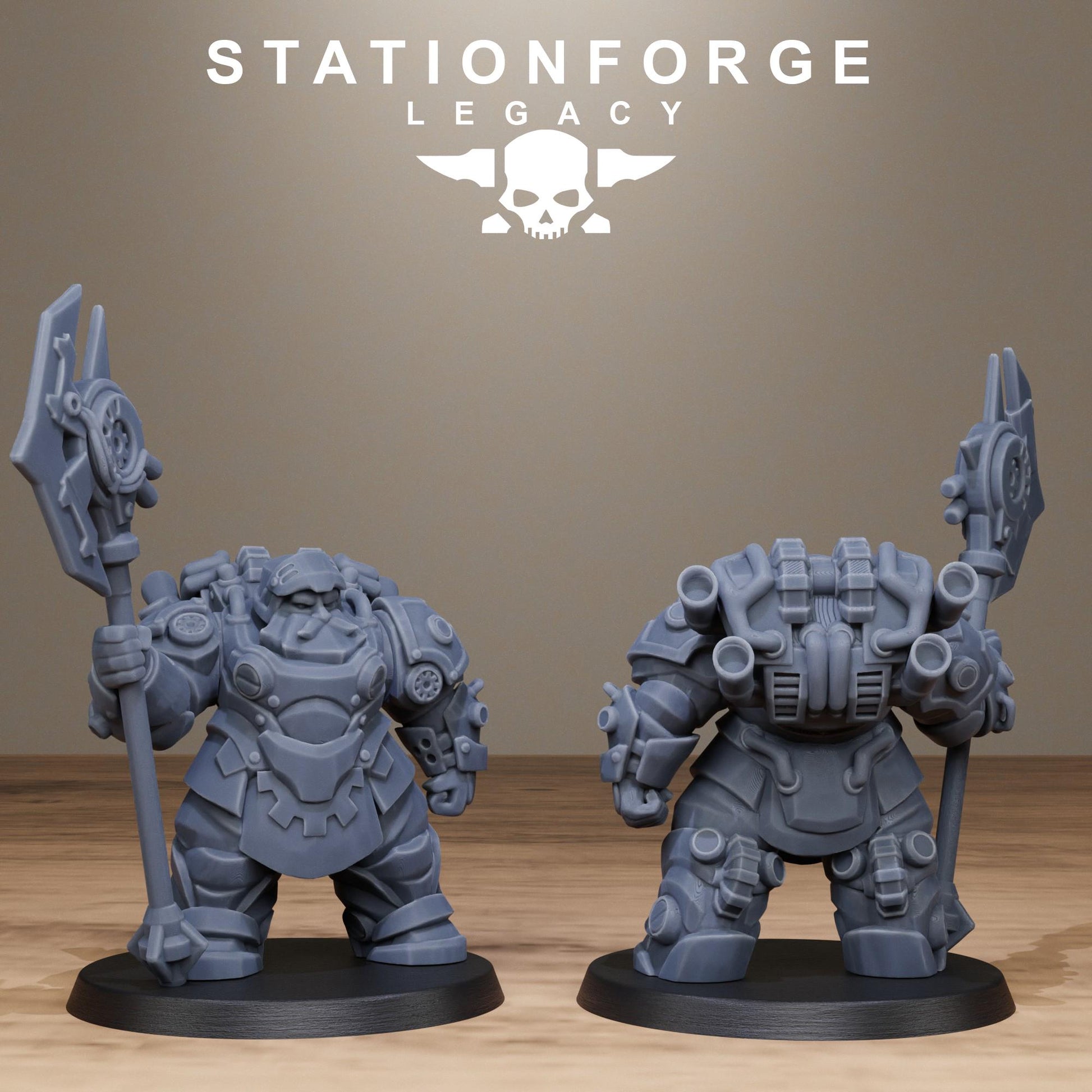 Ironvale Leader | Station Forge Legacy | Wargaming | Infantry