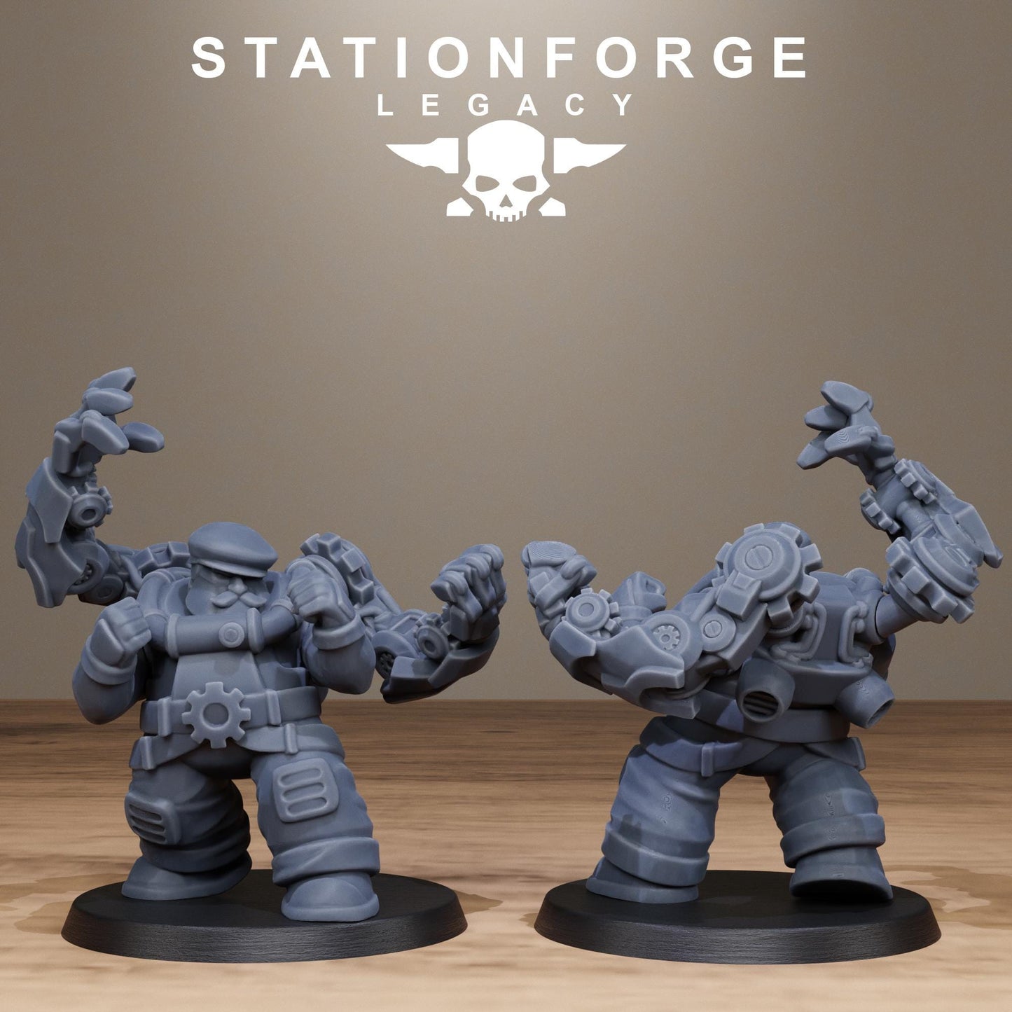 Ironvale Leader | Station Forge Legacy | Wargaming | Infantry