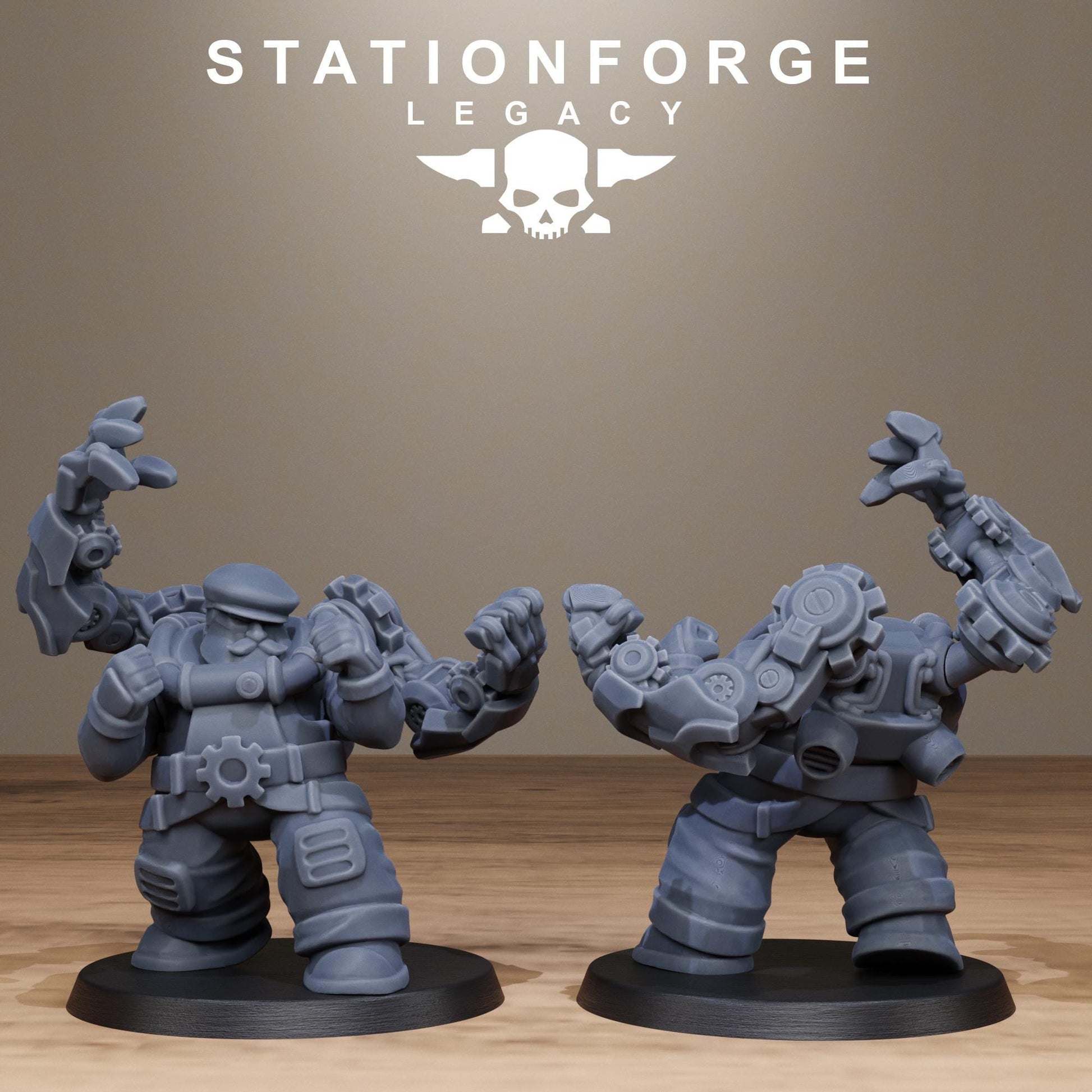 Ironvale Leader | Station Forge Legacy | Wargaming | Infantry