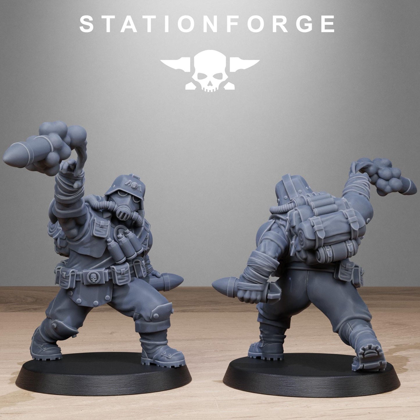 GrimGuard Jungle Fighter Mutants | Station Forge | Marines | Wargaming | Infantry | Soldiers