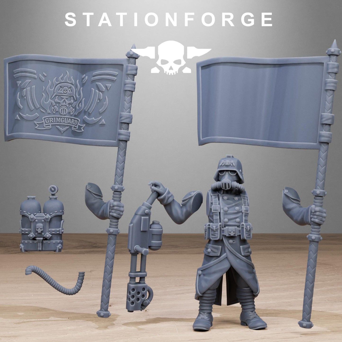 GrimGuard Flamers | Station Forge | Wargaming
