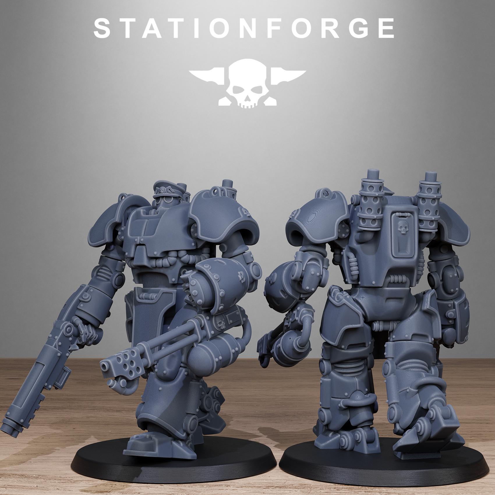 GrimGuard Power Armor | Station Forge | Marines | Wargaming | Infantry | Soldiers