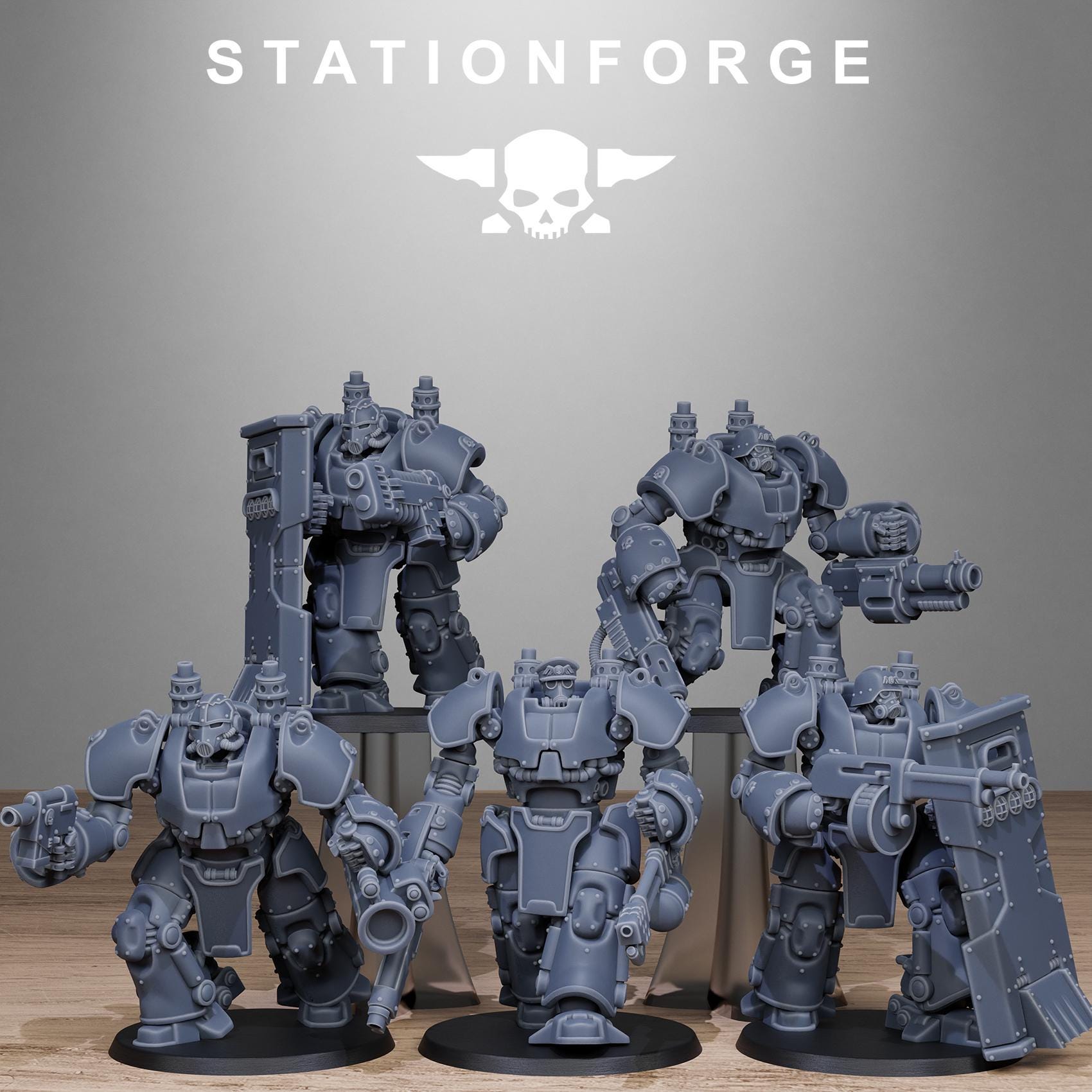 GrimGuard Power Armor | Station Forge | Marines | Wargaming | Infantry | Soldiers