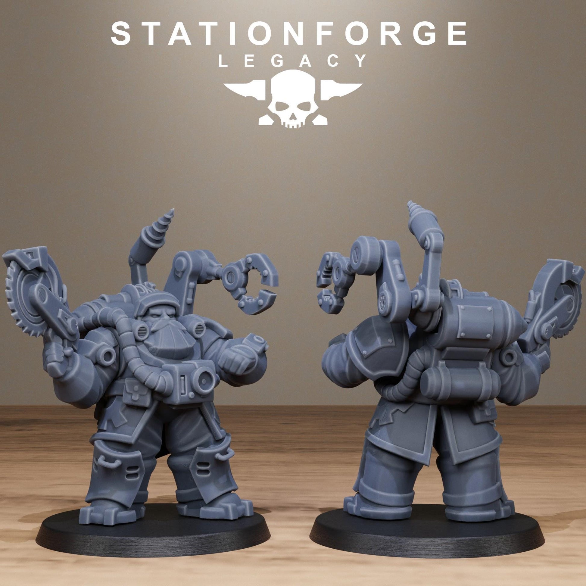 Ironvale Leader | Station Forge Legacy | Wargaming | Infantry