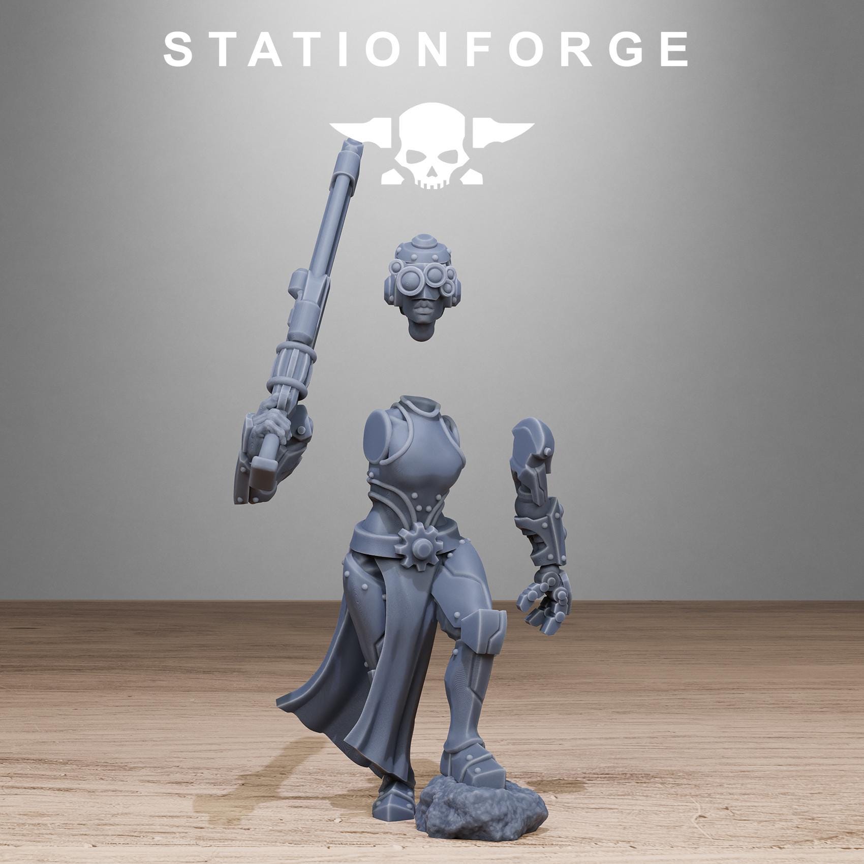 Scavenger Sisters Infantry | Station Forge | Wargaming | Tabletop miniatures | Grim dark future wargames