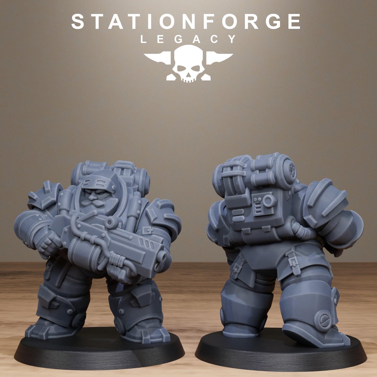 Ironvale Heavies | Station Forge Legacy | Wargaming | Infantry