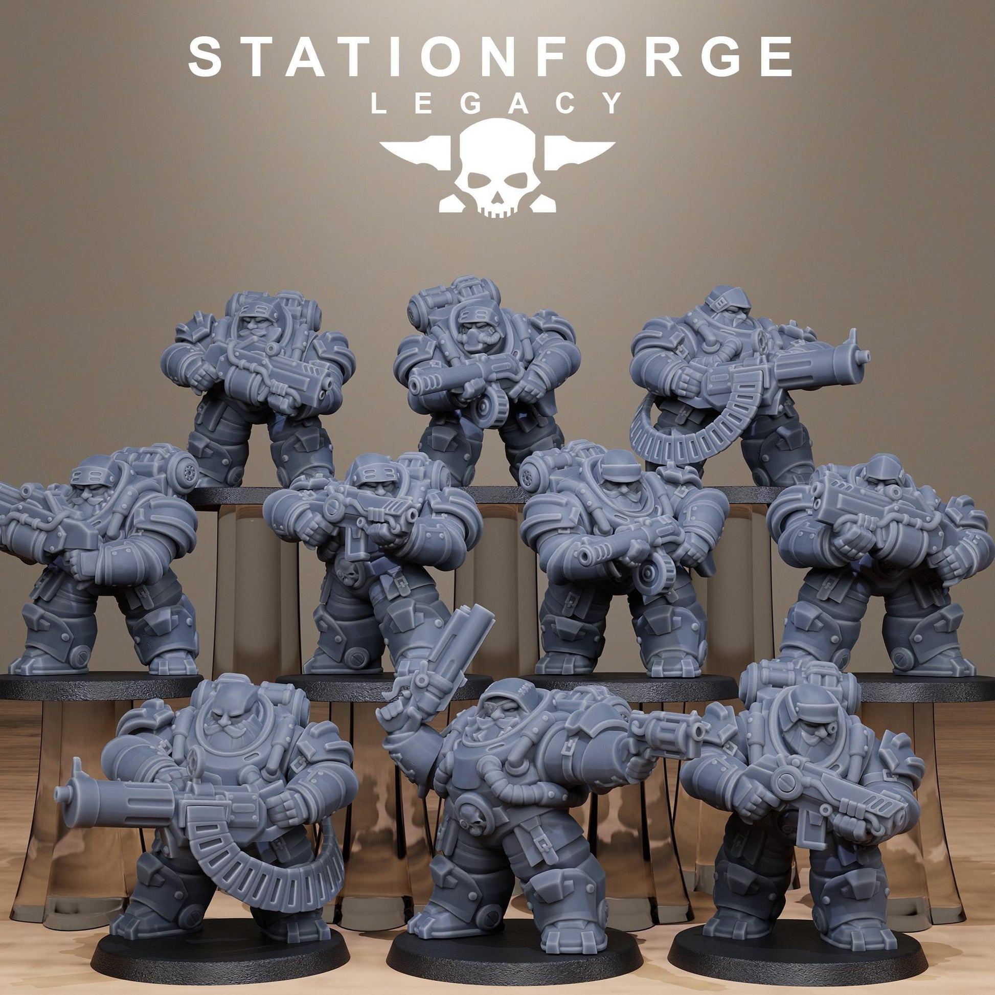 Ironvale Heavies | Station Forge Legacy | Wargaming | Infantry