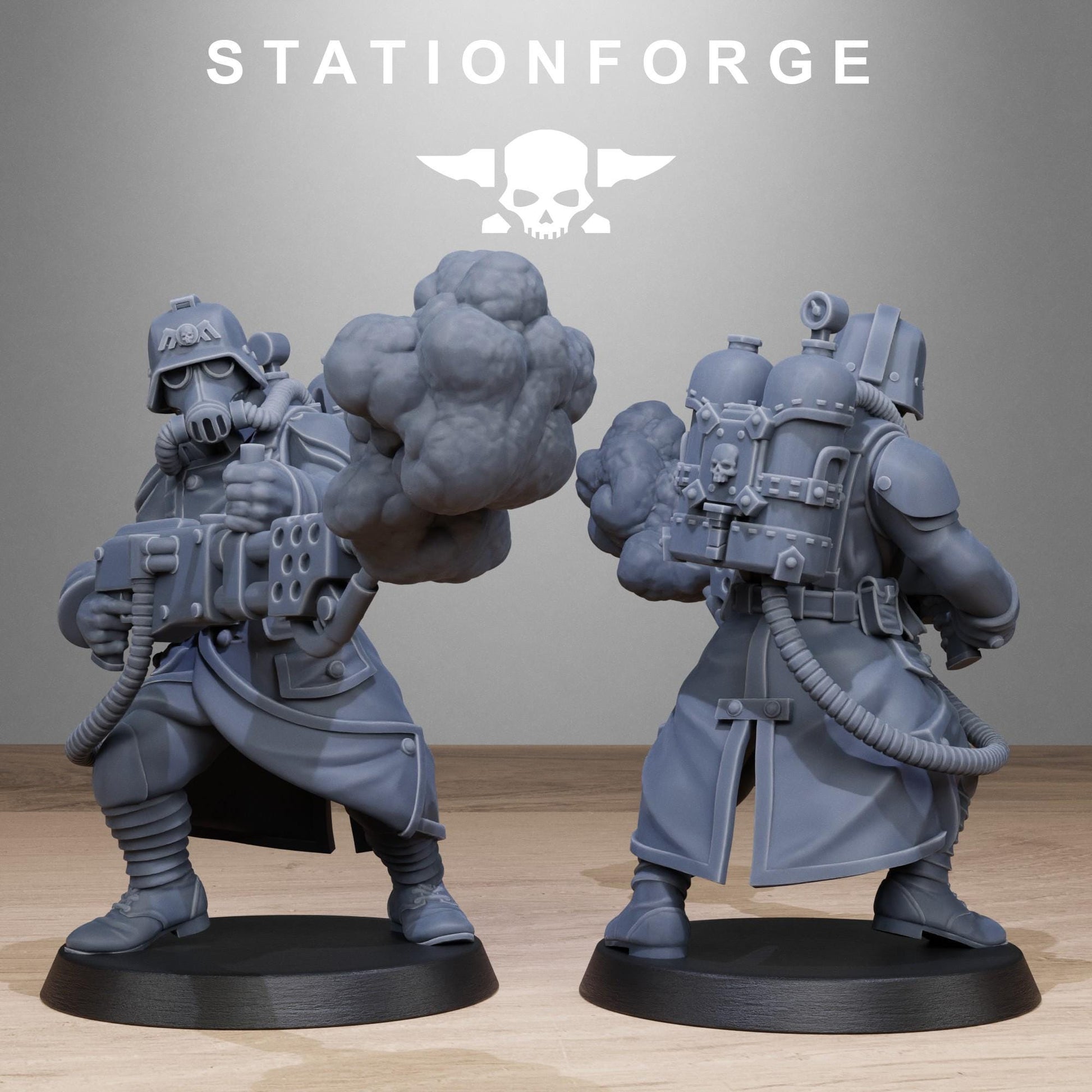 GrimGuard Flamers | Station Forge | Wargaming