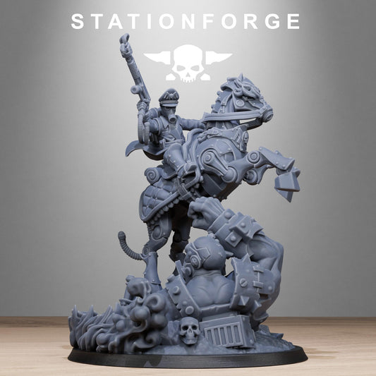 GrimGuard Officer Horseman | Station Forge | Wargaming |
