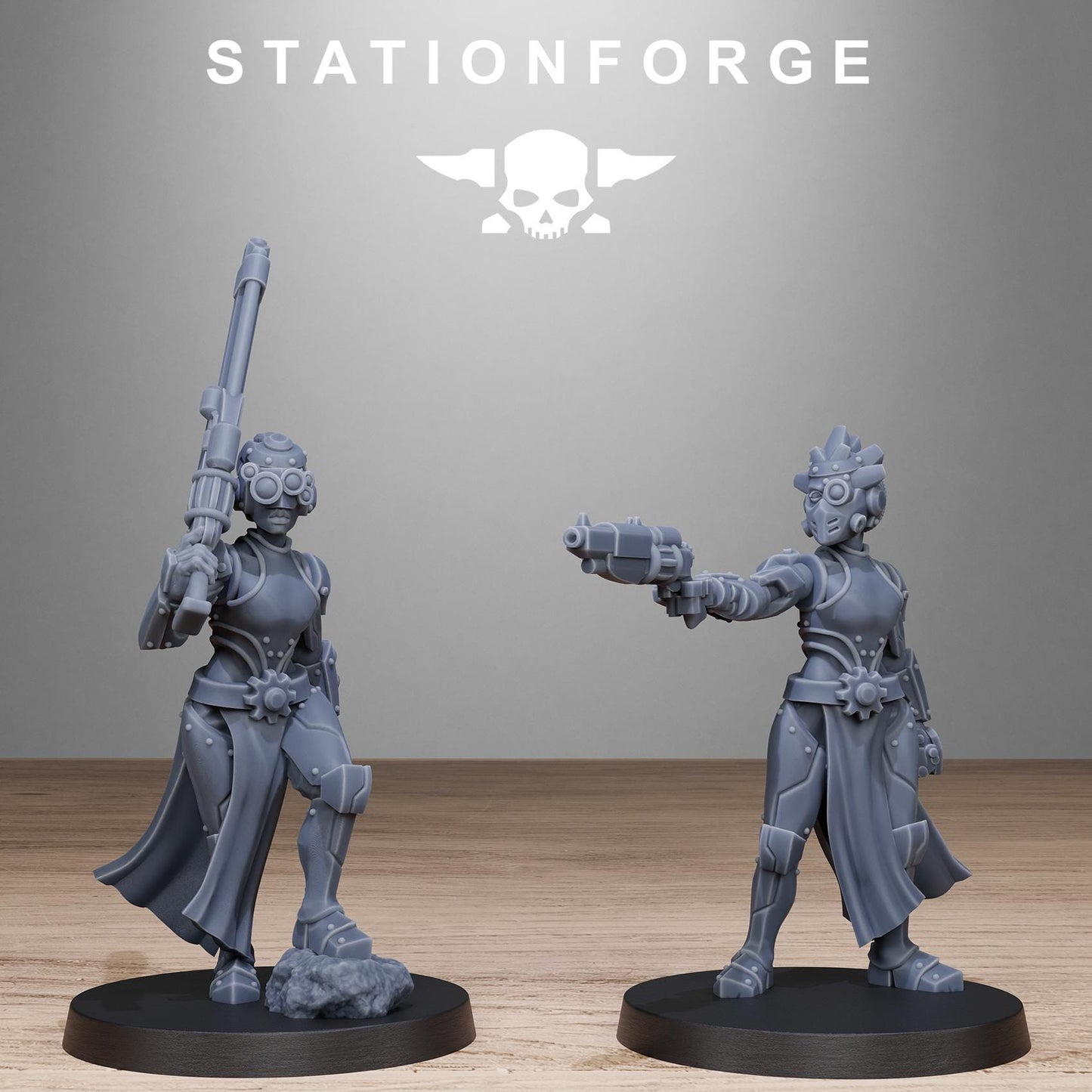 Scavenger Sisters Infantry | Station Forge | Wargaming | Tabletop miniatures | Grim dark future wargames