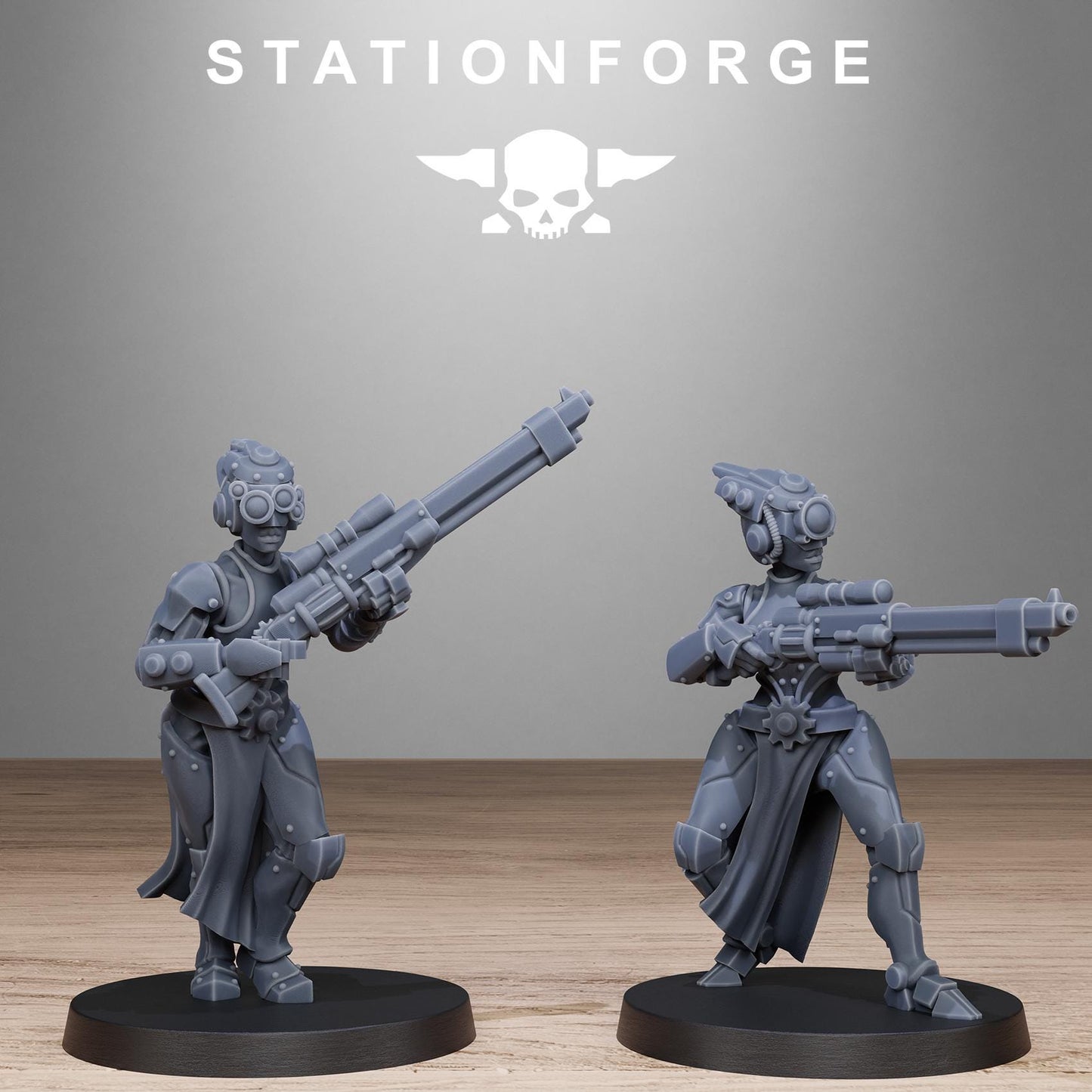 Scavenger Sisters Infantry | Station Forge | Wargaming | Tabletop miniatures | Grim dark future wargames