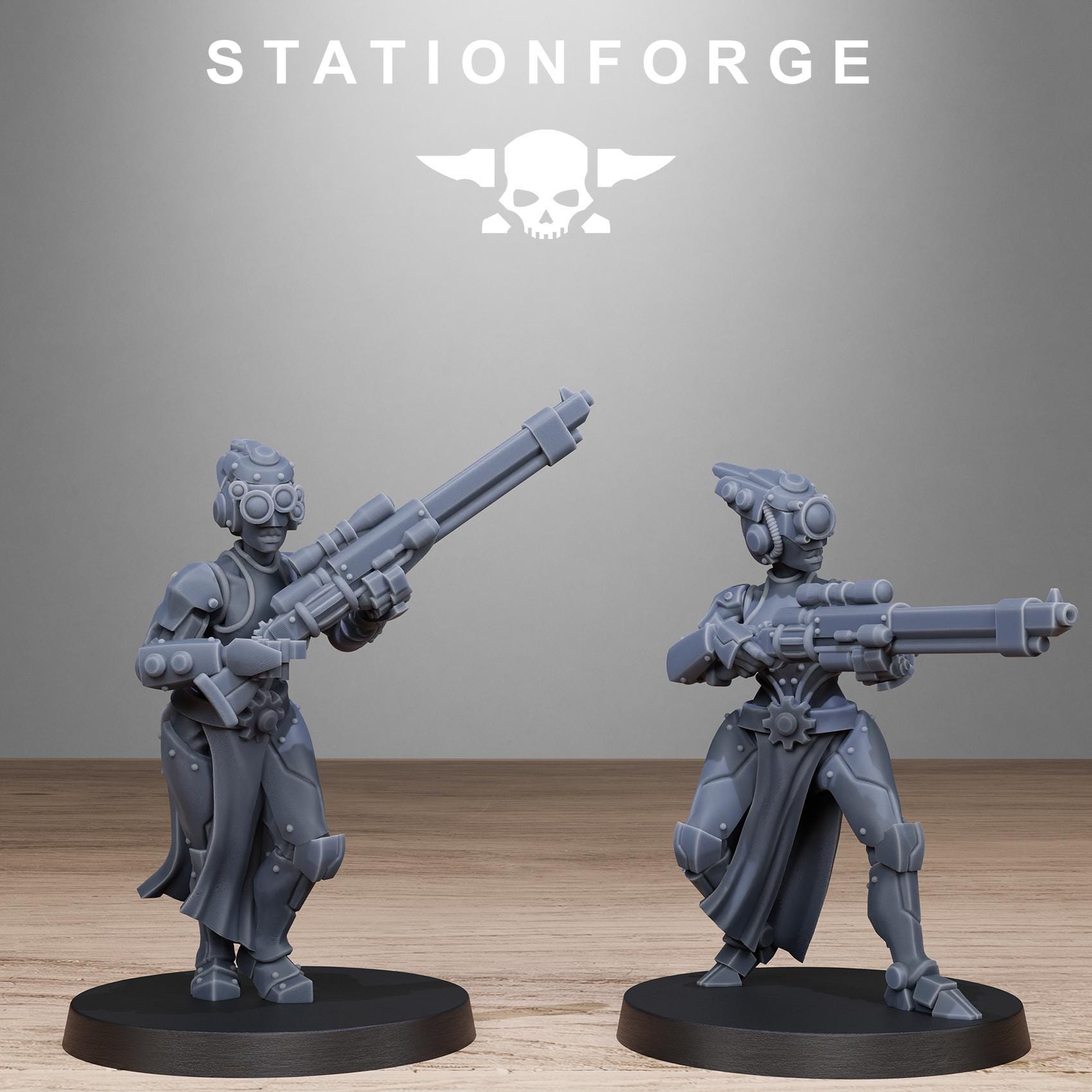 Scavenger Sisters Infantry | Station Forge | Wargaming | Tabletop miniatures | Grim dark future wargames