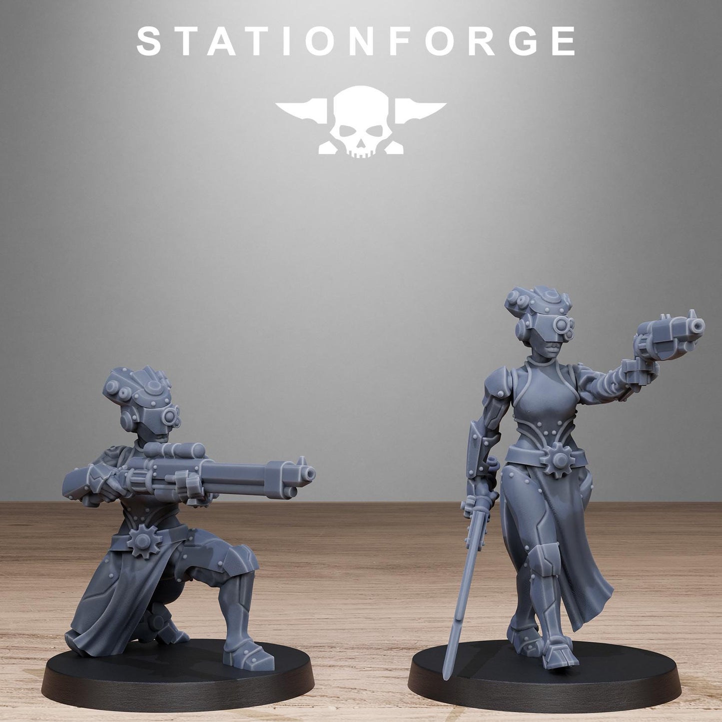 Scavenger Sisters Infantry | Station Forge | Wargaming | Tabletop miniatures | Grim dark future wargames