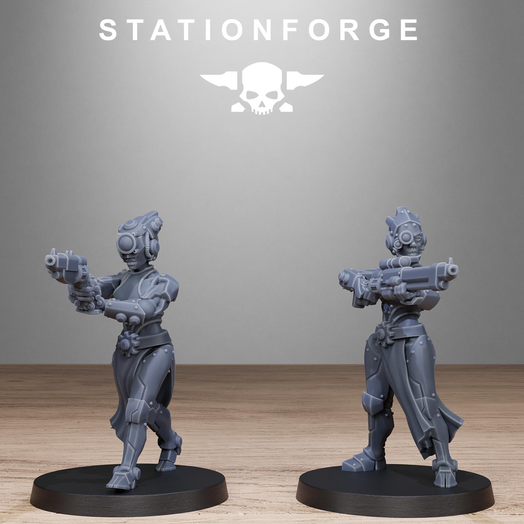 Scavenger Sisters Infantry | Station Forge | Wargaming | Tabletop miniatures | Grim dark future wargames