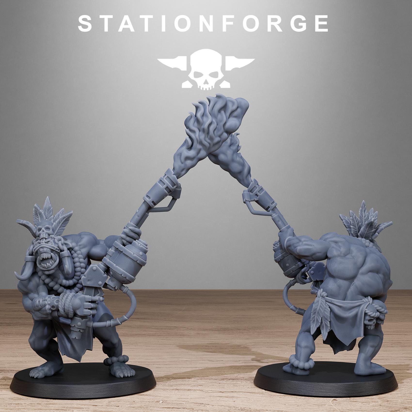 Orkaz Tribal Infantry | Station Forge | Orkaz | Wargaming | Ork | Orcs |