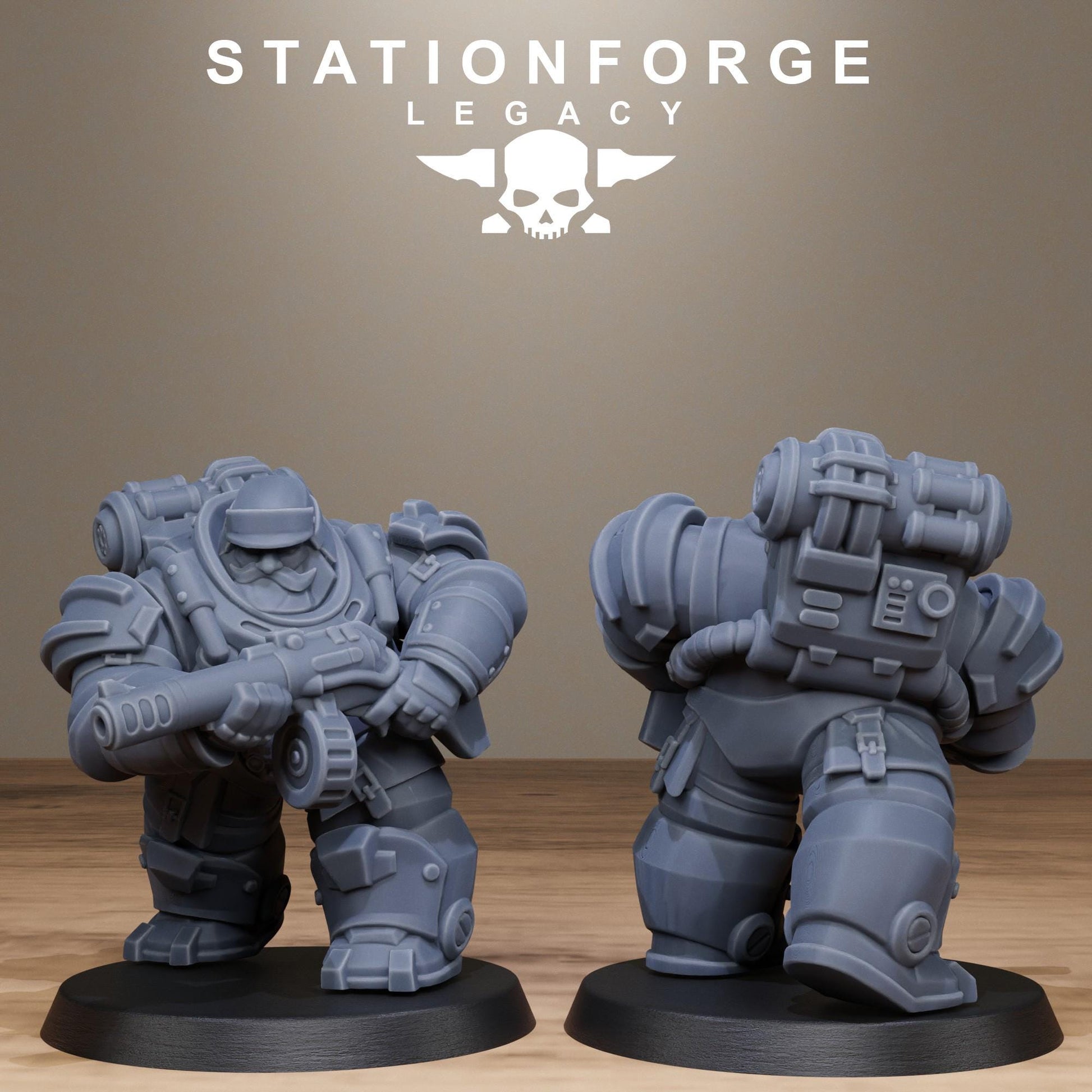 Ironvale Heavies | Station Forge Legacy | Wargaming | Infantry