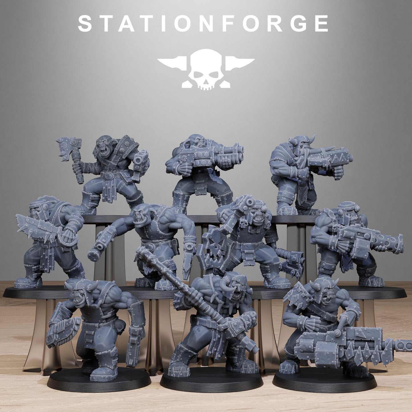 Orkaz Bros Infantry | Station Forge | Wargaming | Wargaming proxy HQ