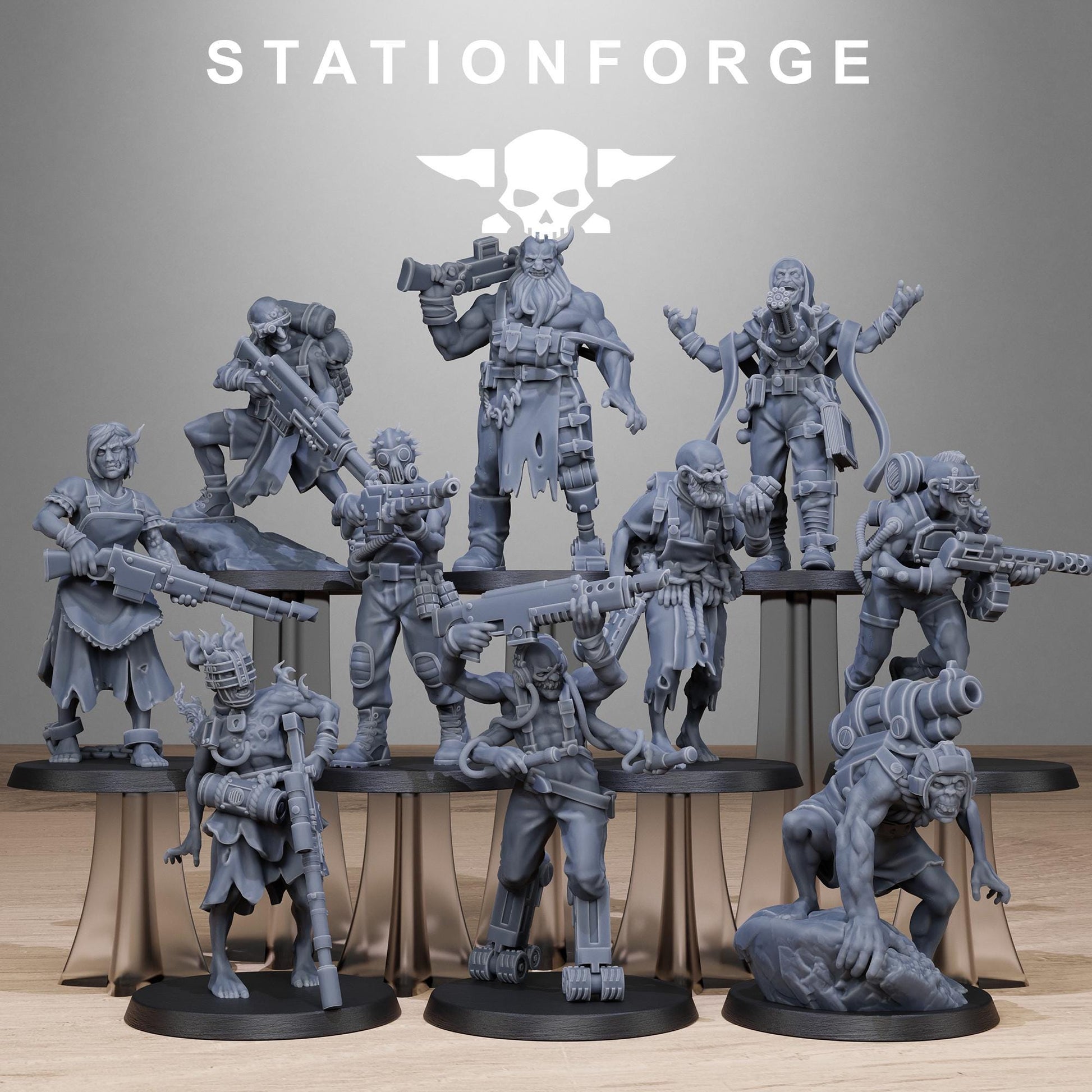Corrupted Guard Abhumans | Station Forge | Wargaming