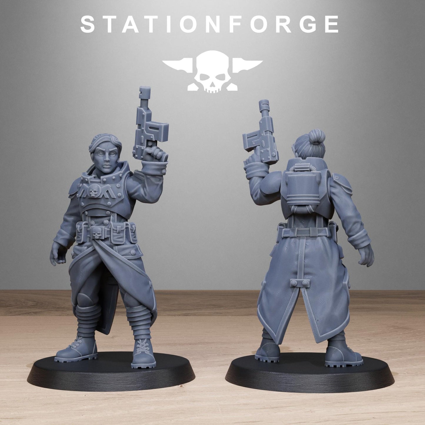 GrimGuard Sisters: Sci-Fi Wargaming Miniatures - Station Forge