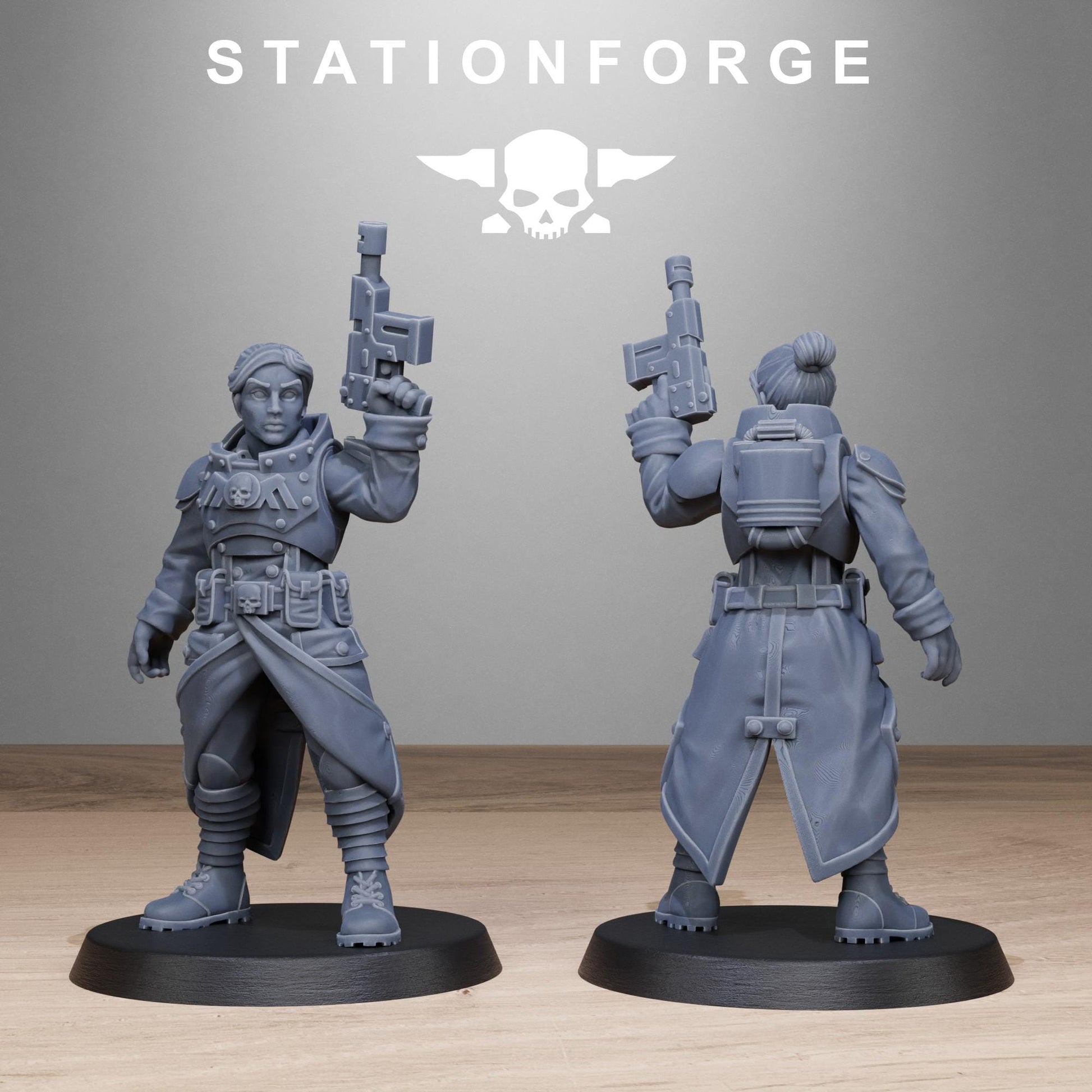 GrimGuard Sisters: Sci-Fi Wargaming Miniatures - Station Forge