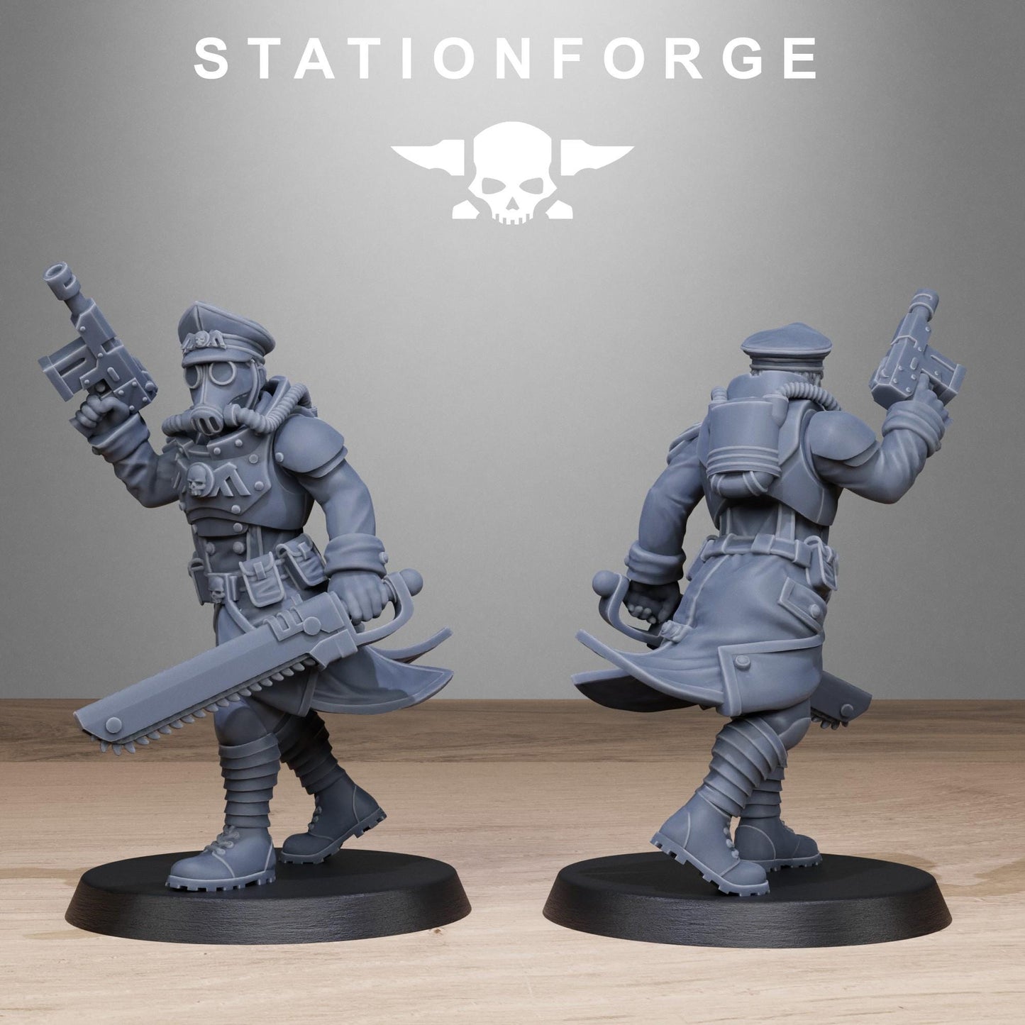 GrimGuard Sisters: Sci-Fi Wargaming Miniatures - Station Forge