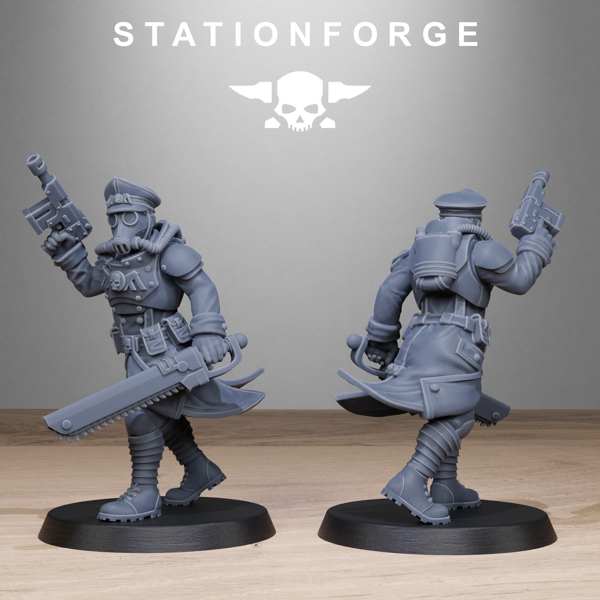 GrimGuard Sisters: Sci-Fi Wargaming Miniatures - Station Forge